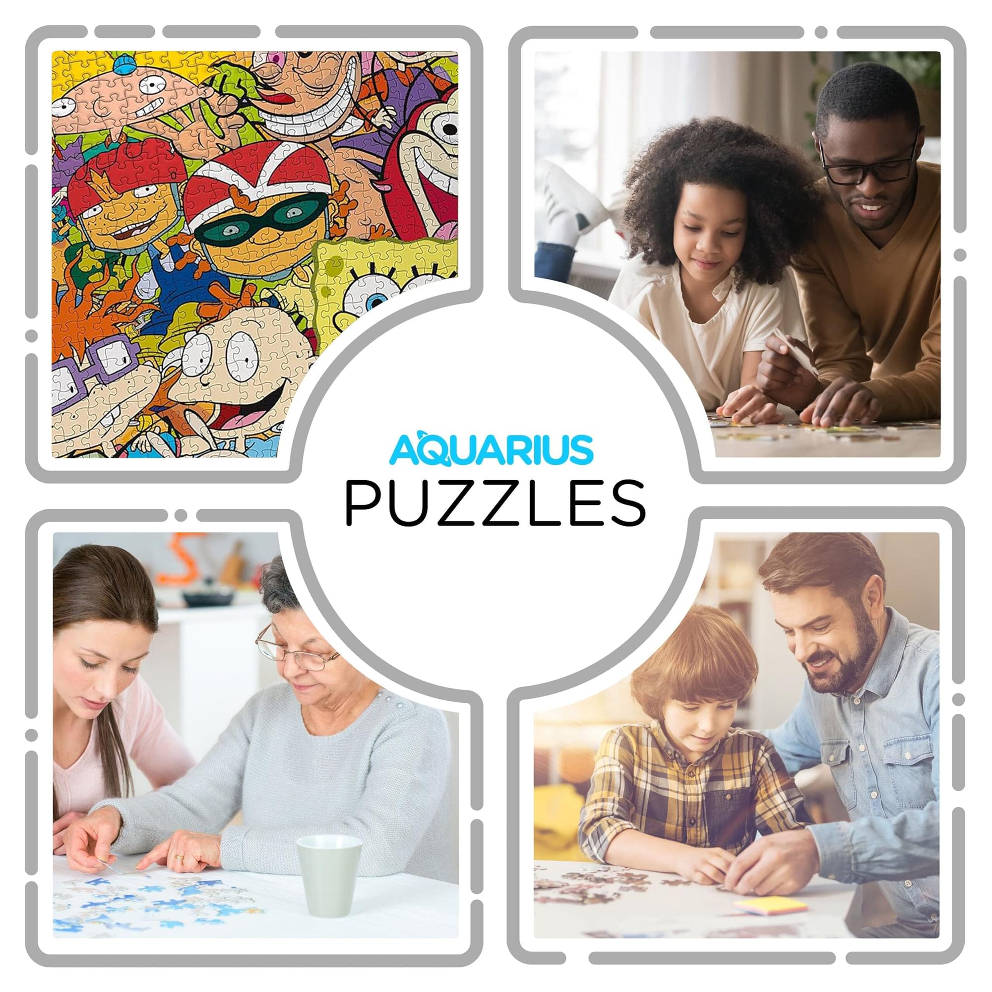 Nickelodeon Characters 1000-Piece Jigsaw Puzzle