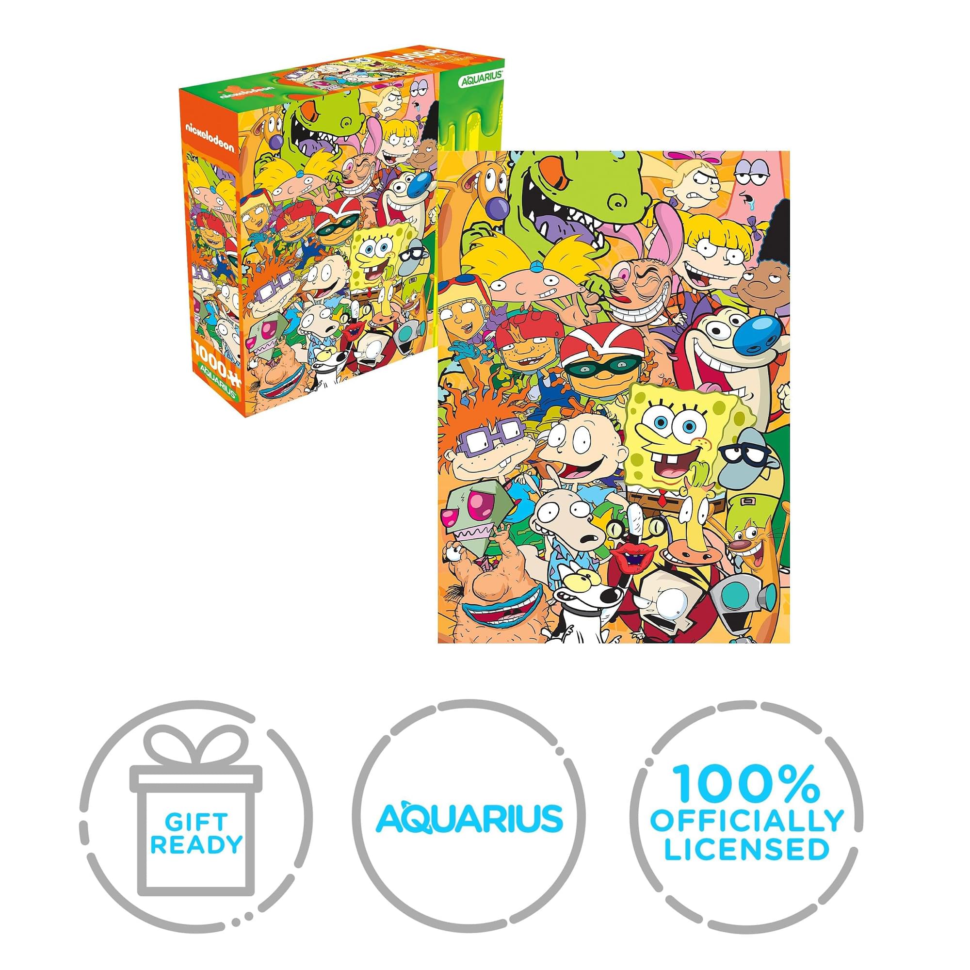 Nickelodeon Characters 1000-Piece Jigsaw Puzzle
