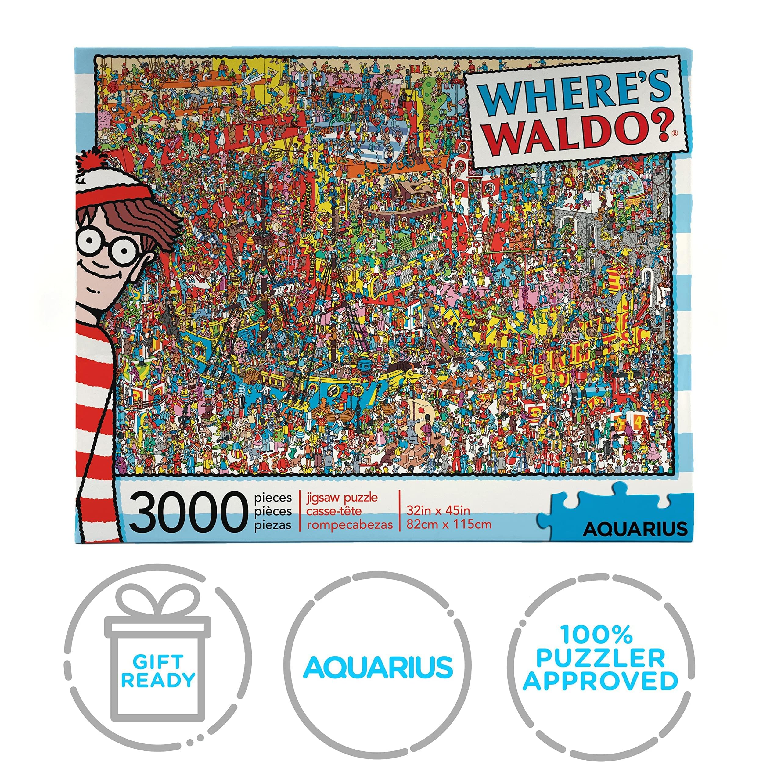 Wheres Waldo 3000 Piece Jigsaw Puzzle