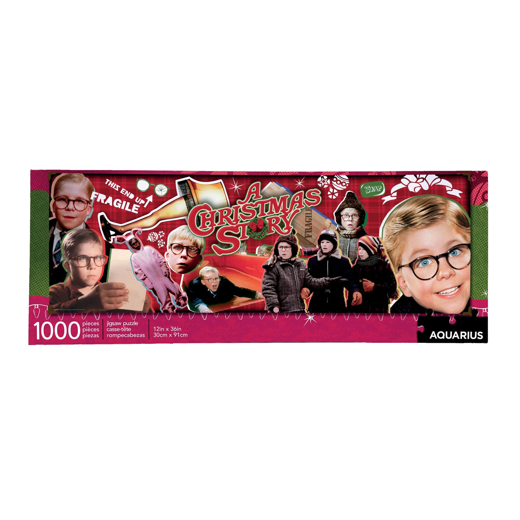 A Christmas Story 1000 Piece Slim Jigsaw Puzzle