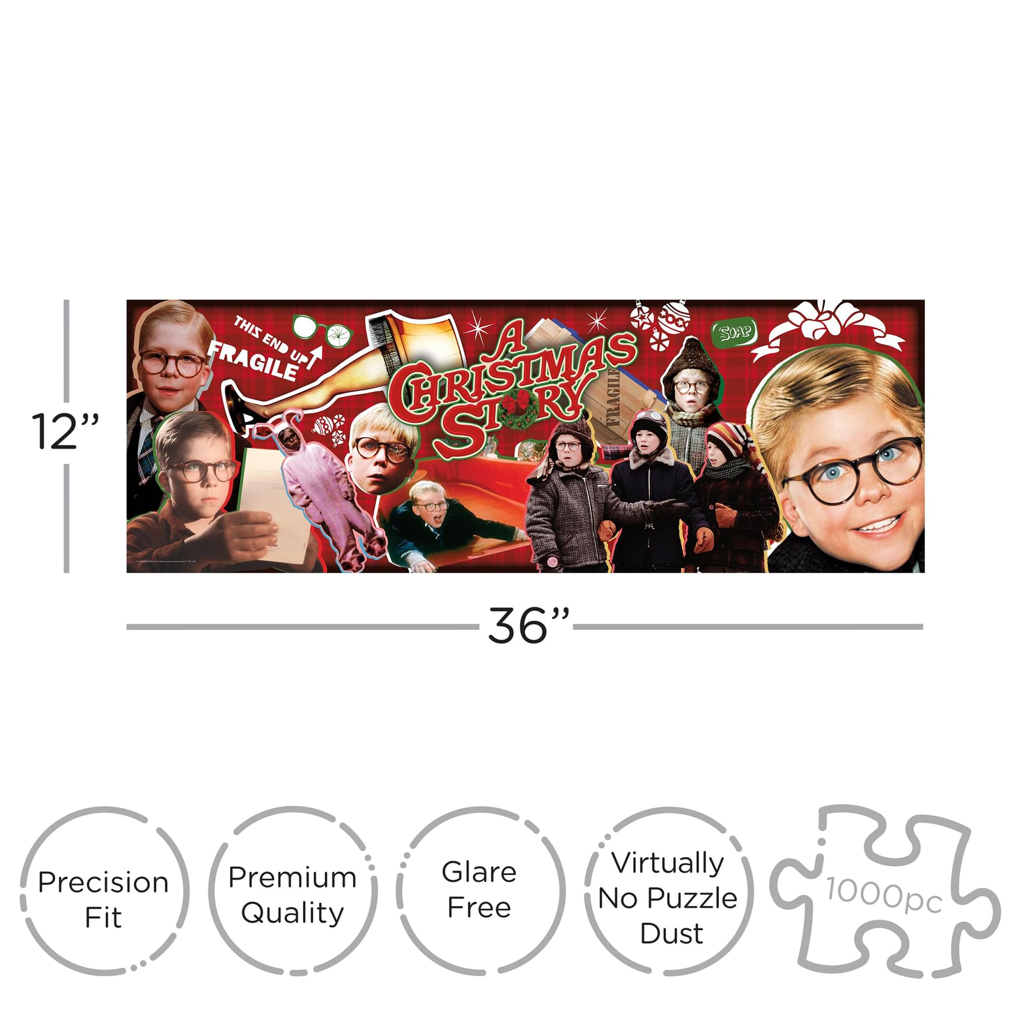A Christmas Story 1000 Piece Slim Jigsaw Puzzle