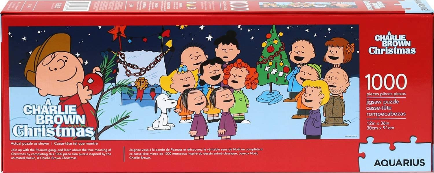 Charlie Brown Christmas 1,000 Piece Slim Jigsaw Puzzle