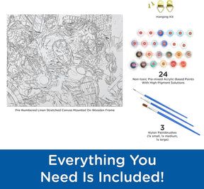 Marvel Avengers Art-By-Numbers Craft Kit