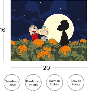 Peanuts Great Pumpkin Art By Numbers Craft Kit
