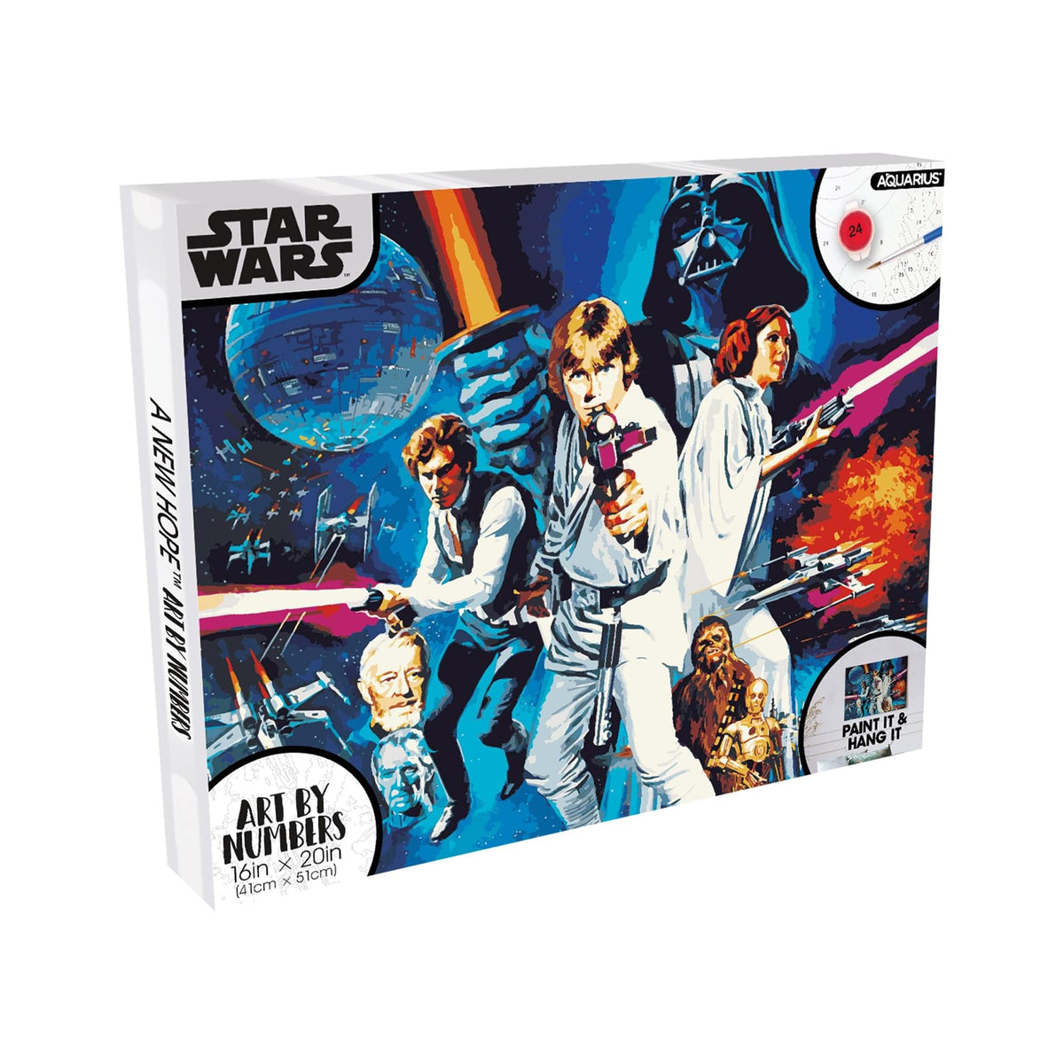 Star Wars: A New Hope Art By Numbers Painting Kit | Free Shipping