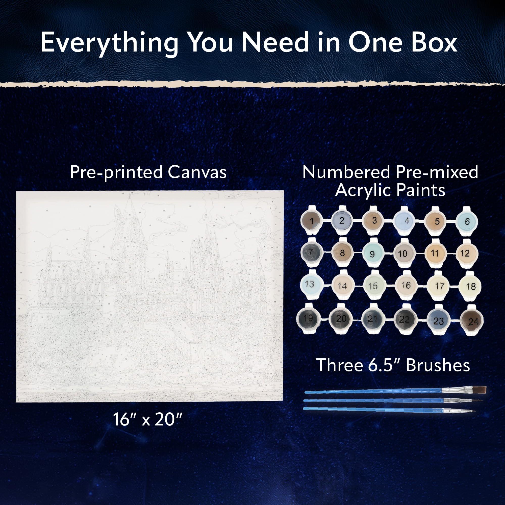 Harry Potter Hogwarts Art-By-Numbers Craft Kit