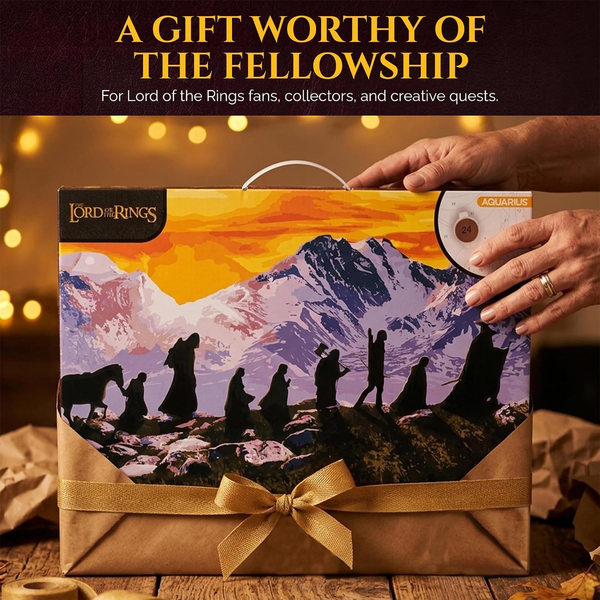 The Lord Of The Rings Art By Numbers Painting Kit | 16 x 20 Inches