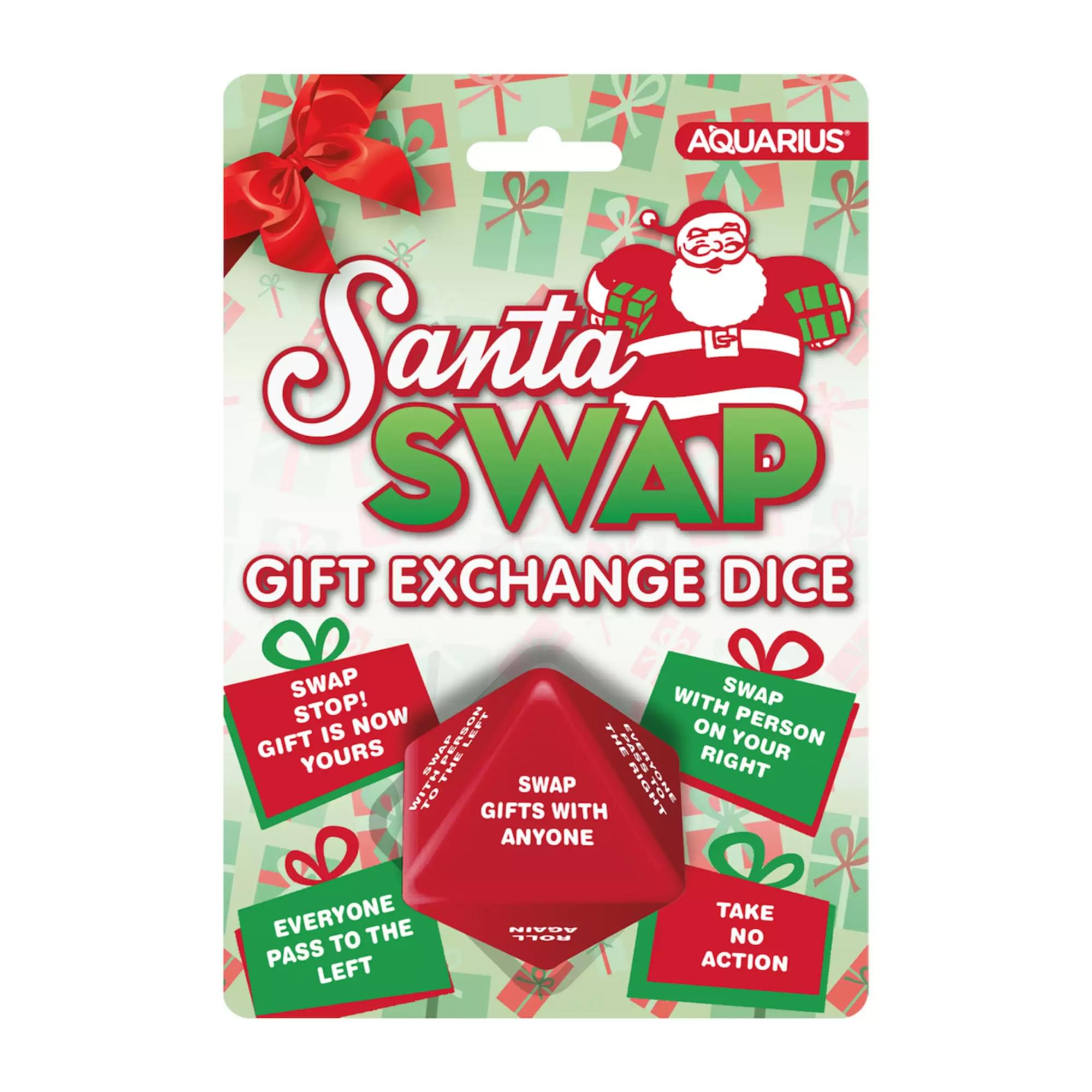 Santa Swap 8-Sided Mini Dice Rolling Game