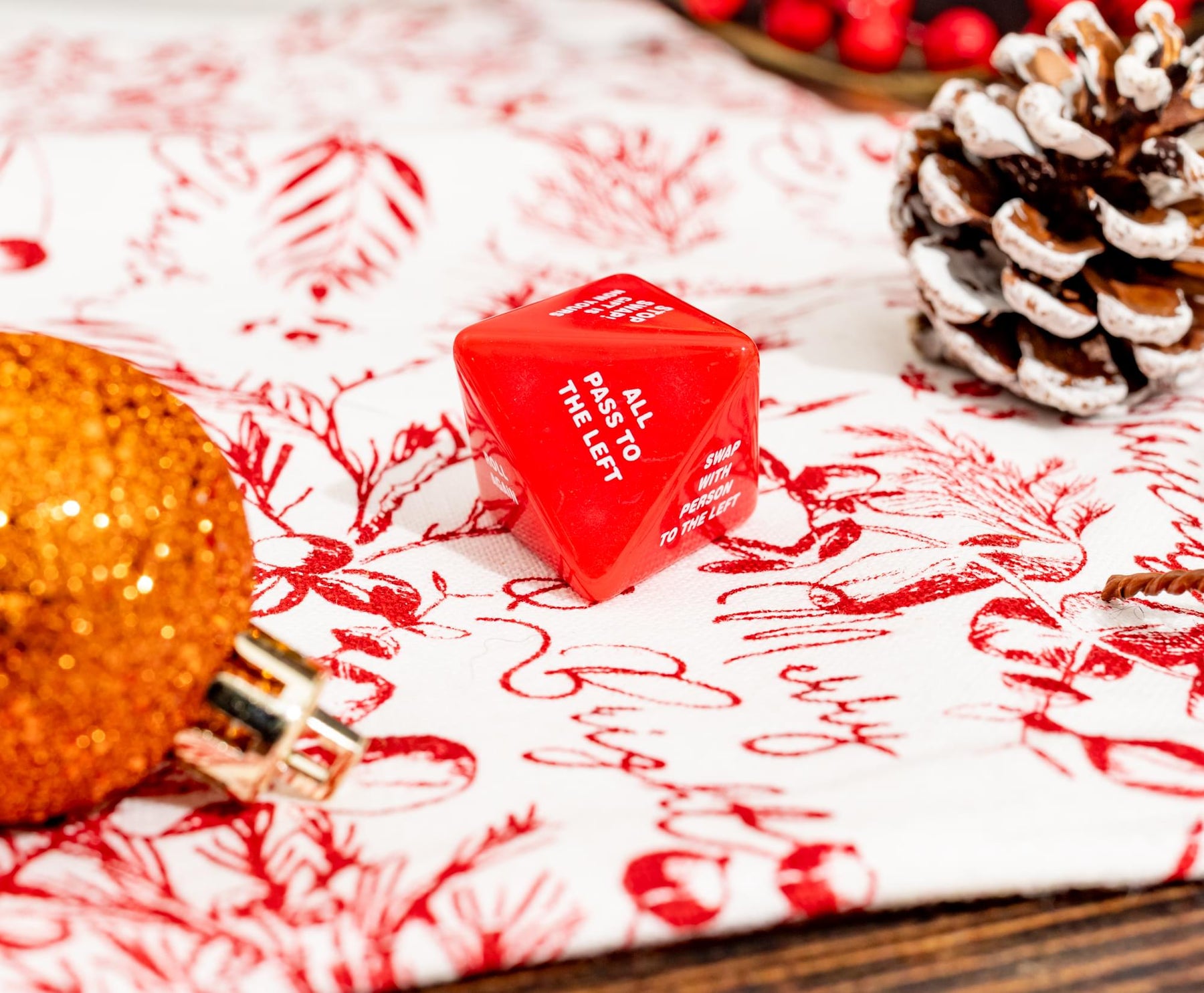Santa Swap 8-Sided Mini Dice Rolling Game