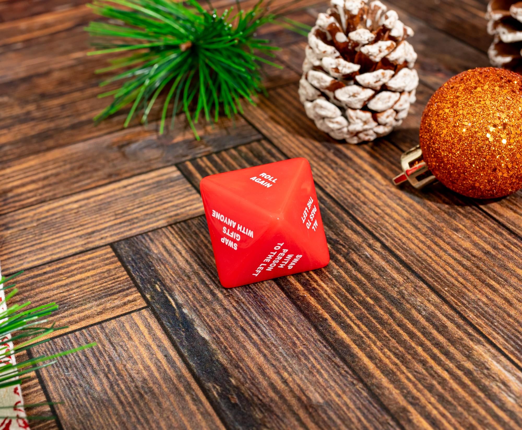 Santa Swap 8-Sided Mini Dice Rolling Game