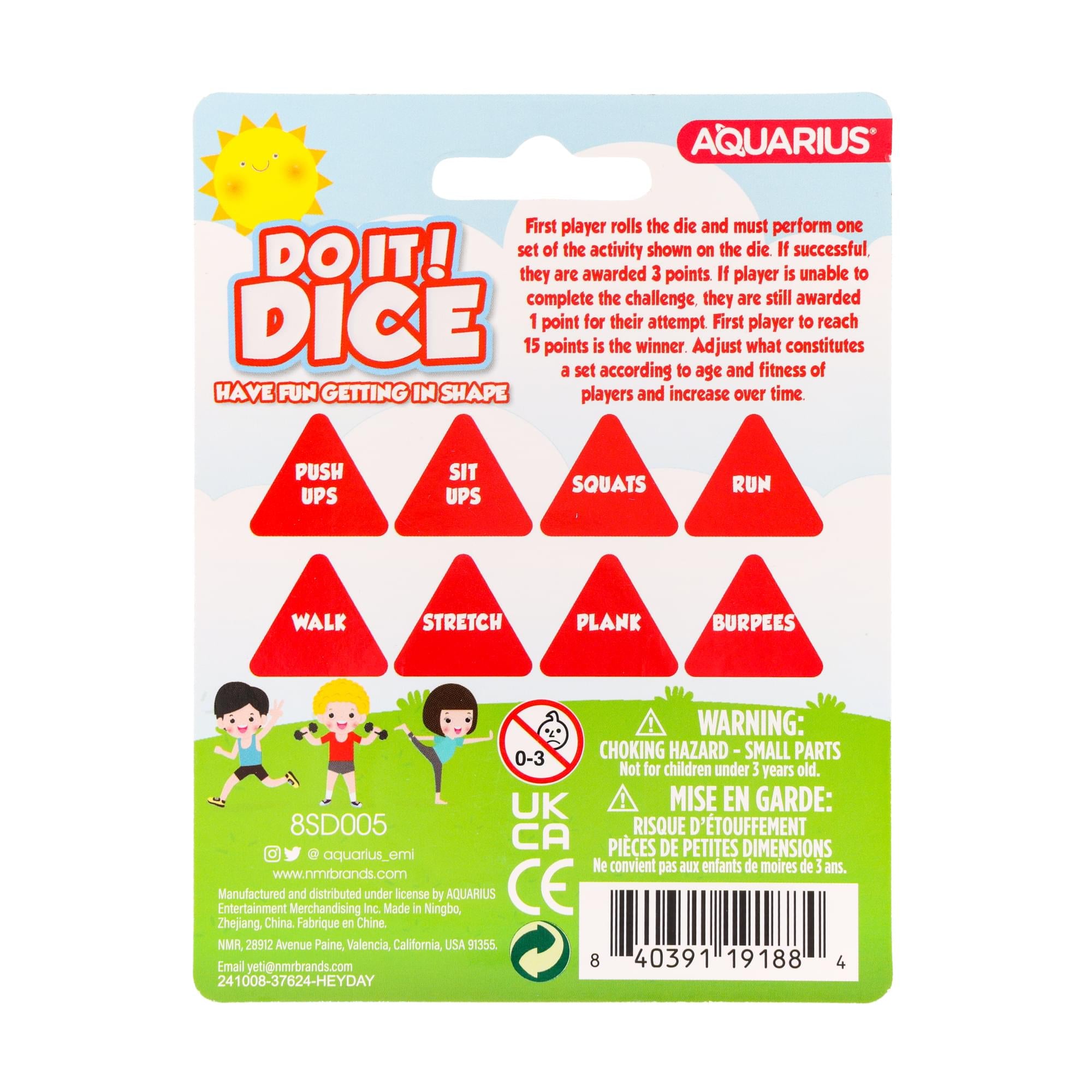 Do It Dice 8-Sided Dice Game