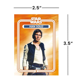 Star Wars Han Solo 2.5 x 3.5 Inch Flat Magnet
