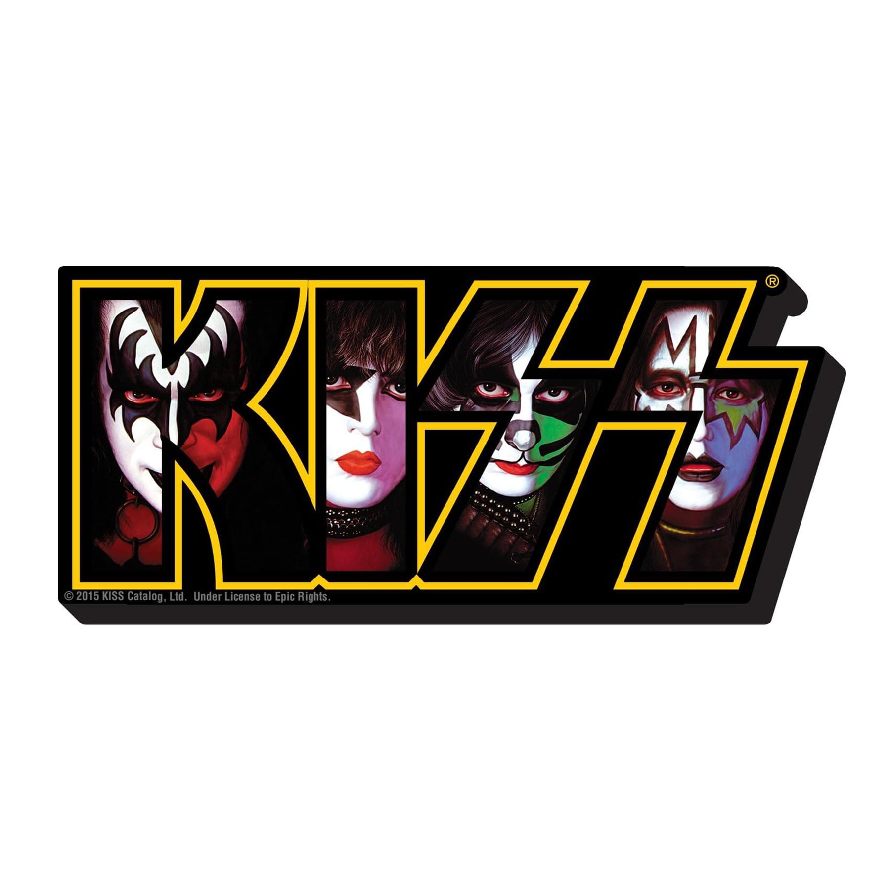 KISS Logo Funky Chunky Magnet