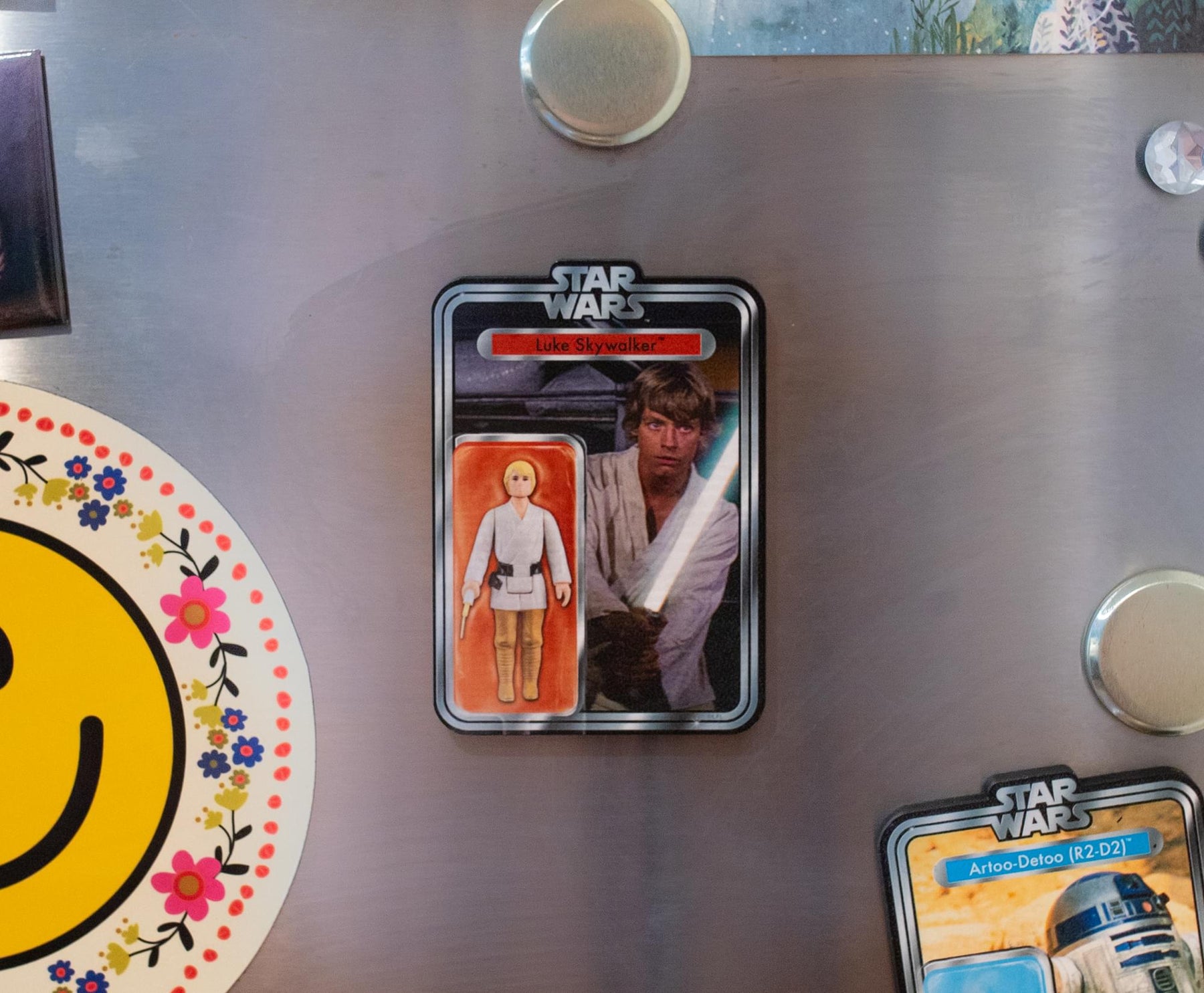 Star Wars Luke Skywalker Action Figure Funky Chunky Magnet | Toynk Exclusive