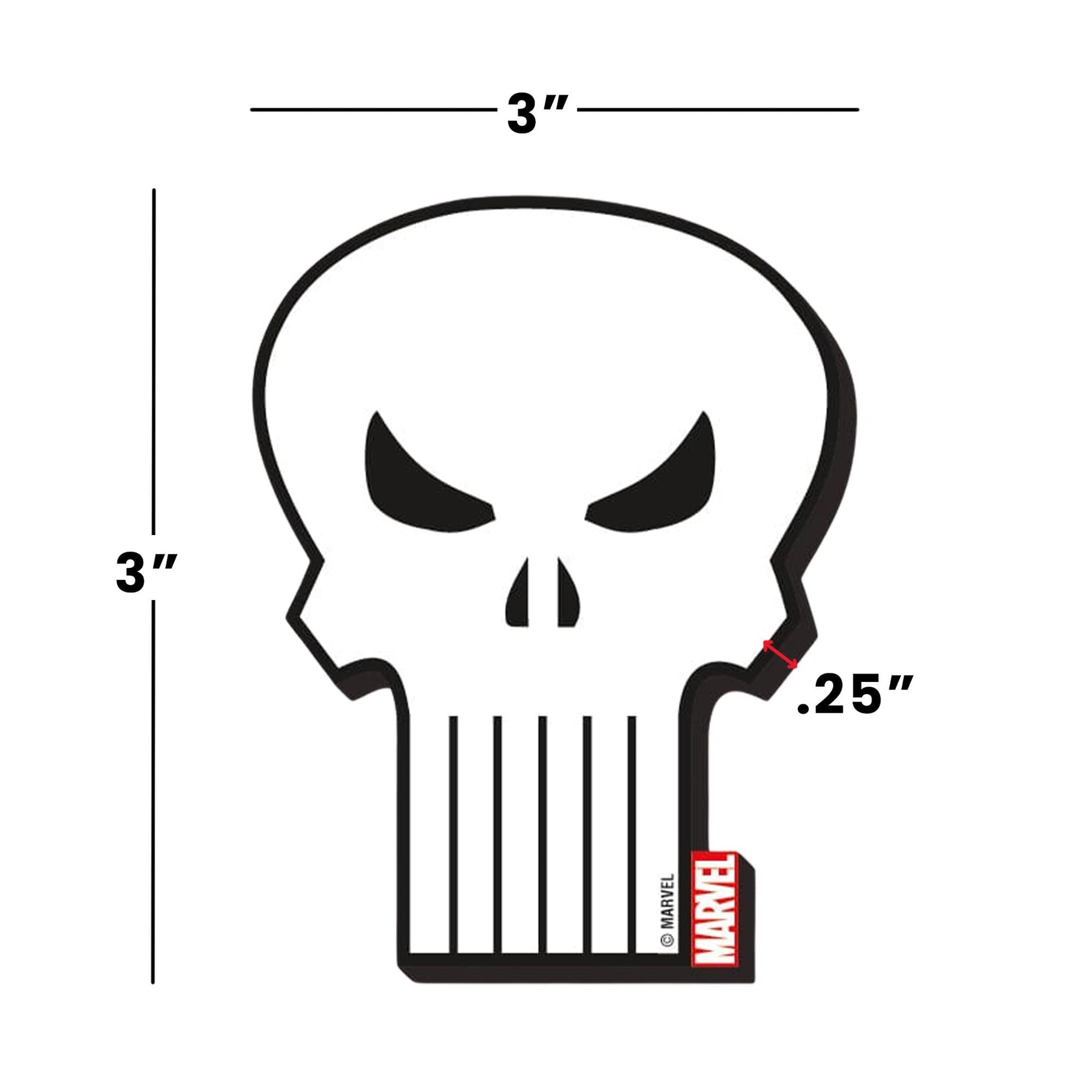 Marvel Punisher Logo Funky Chunky Magnet