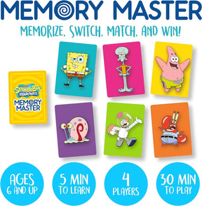 SpongeBob SquarePants Memory Master Card Game