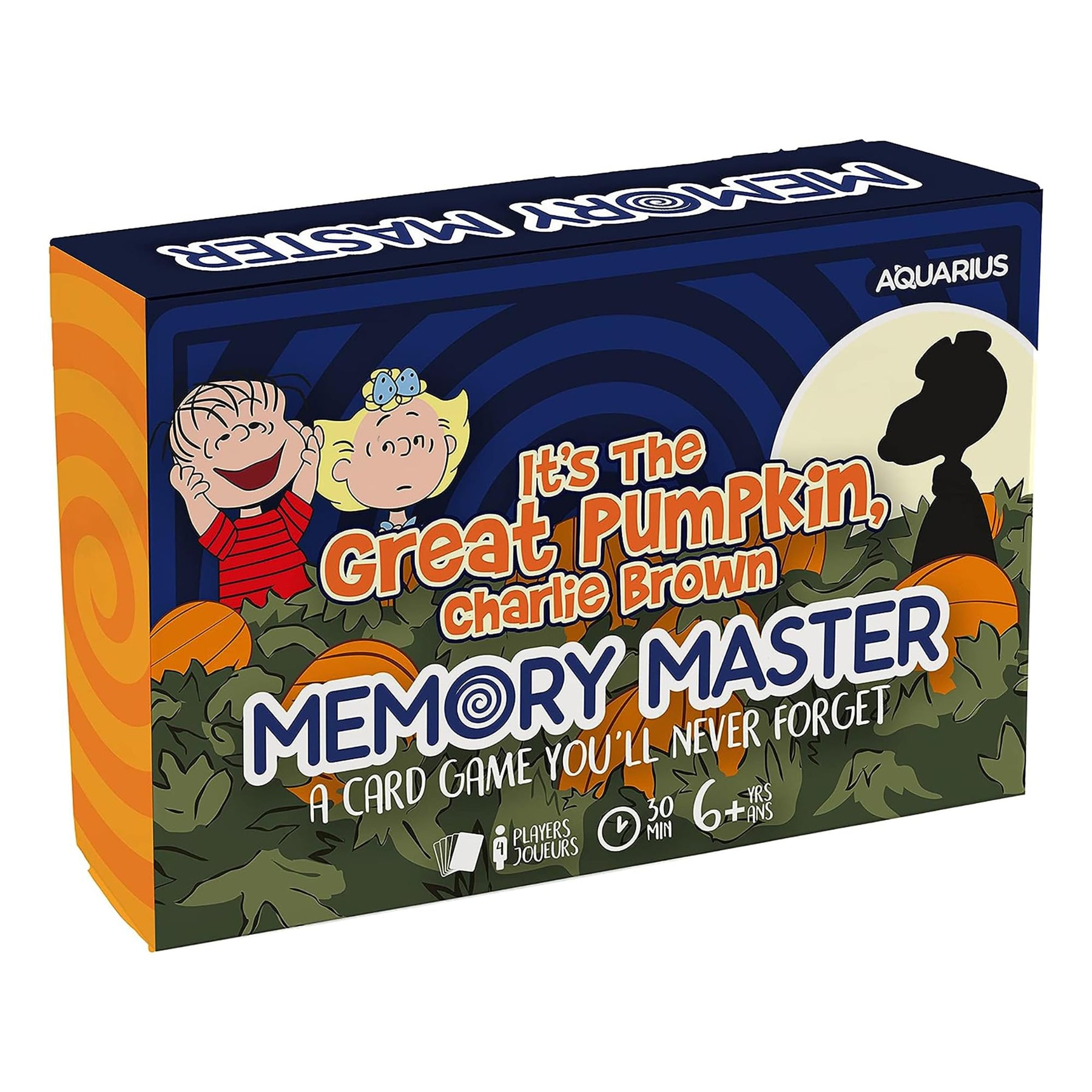 Peanuts Great Pumpkin Memory Master Card Game