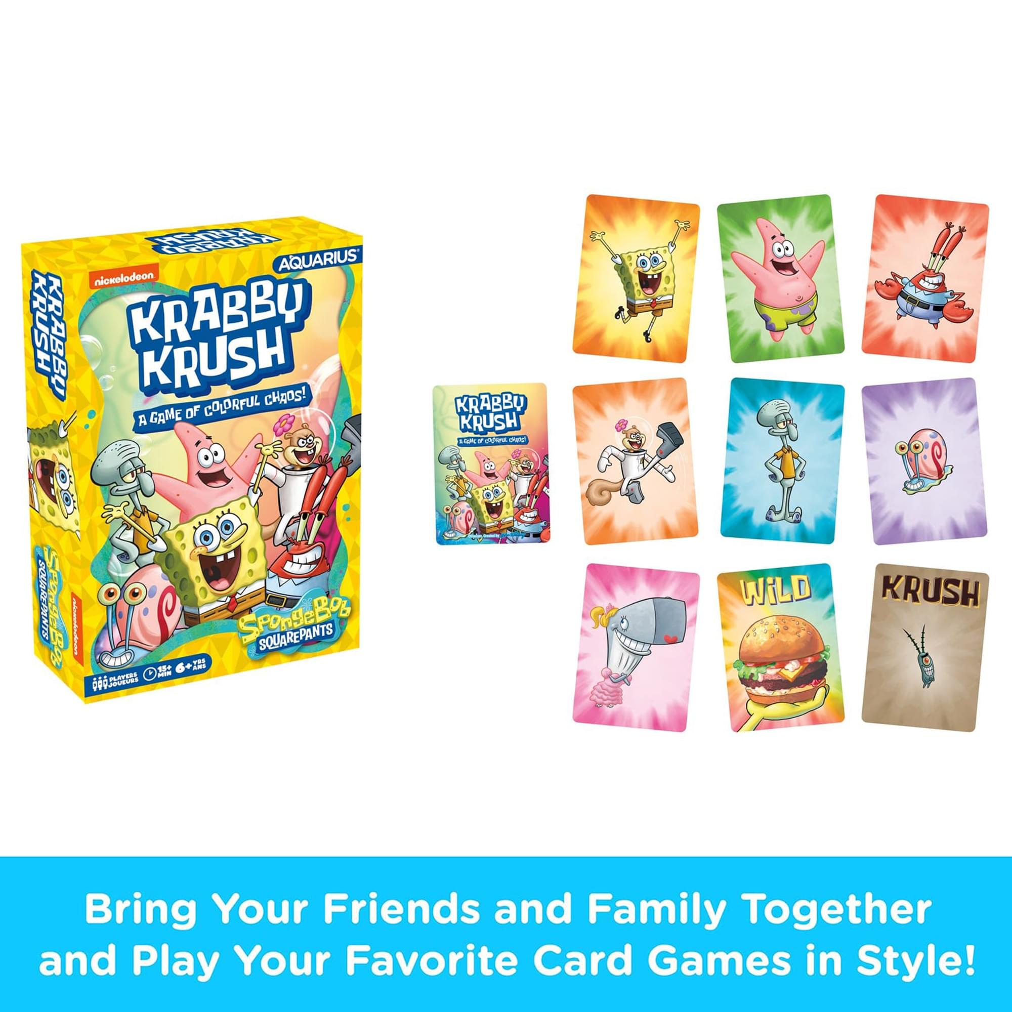 SpongeBob Krabby Krush Card Game