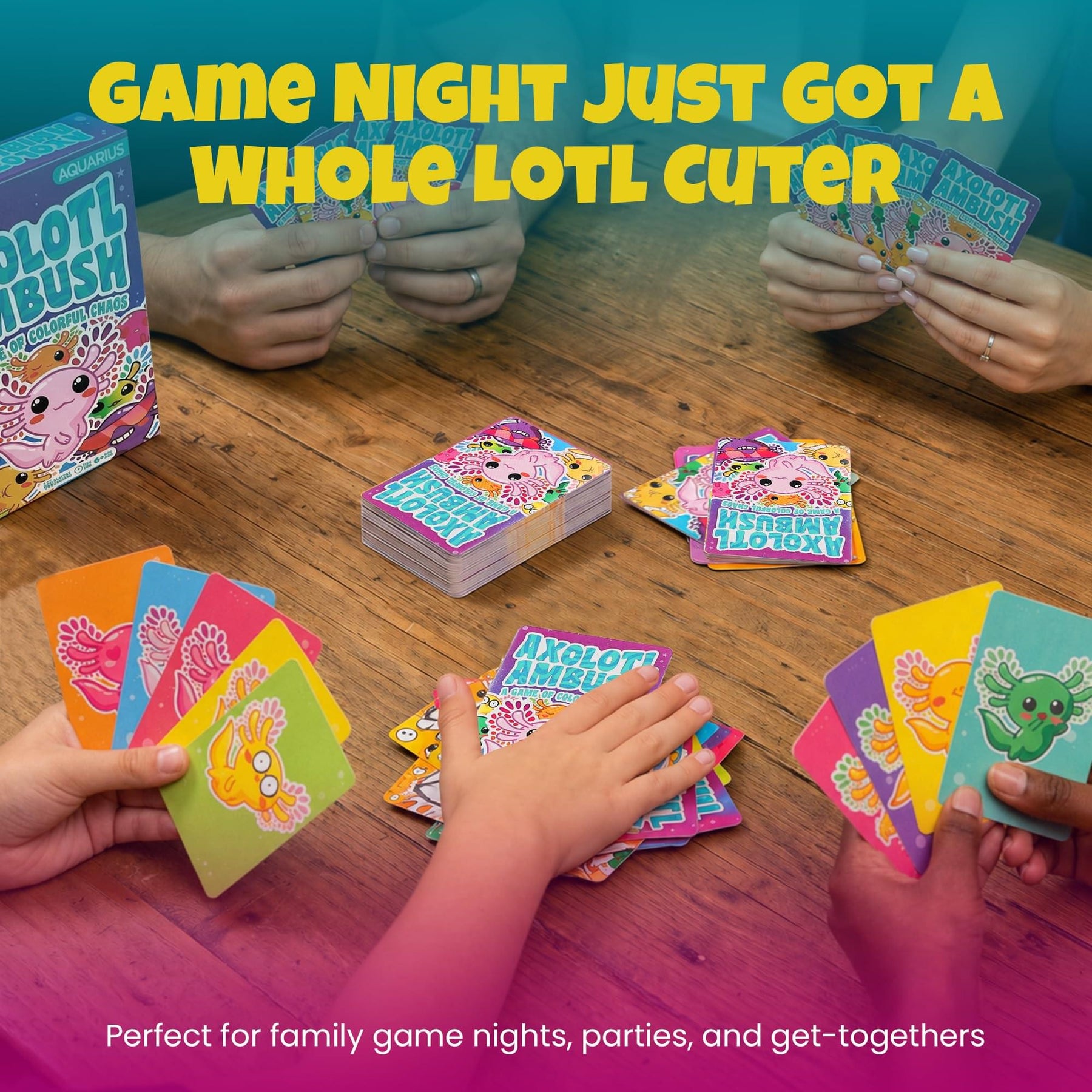 Axolotl Ambush Card Game