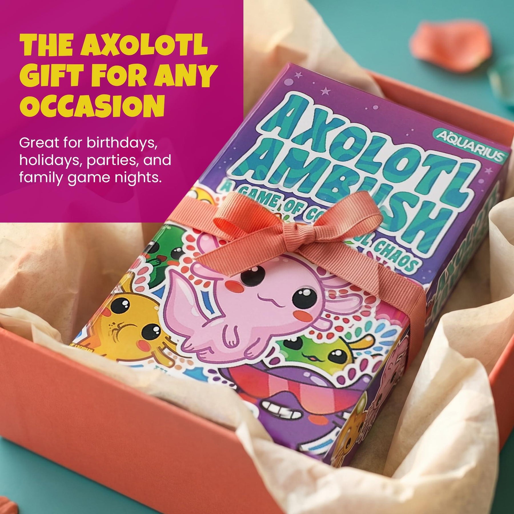 Axolotl Ambush Card Game