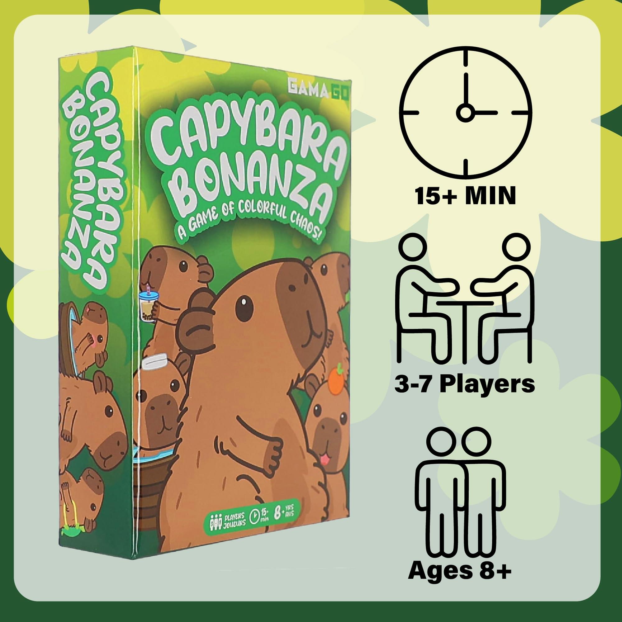 Capybara Bonanza Card Game