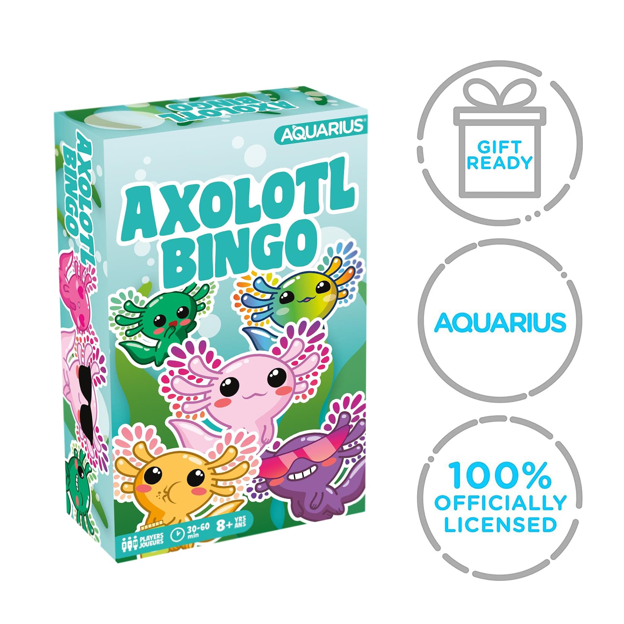 Axolotl Family Bingo Game
