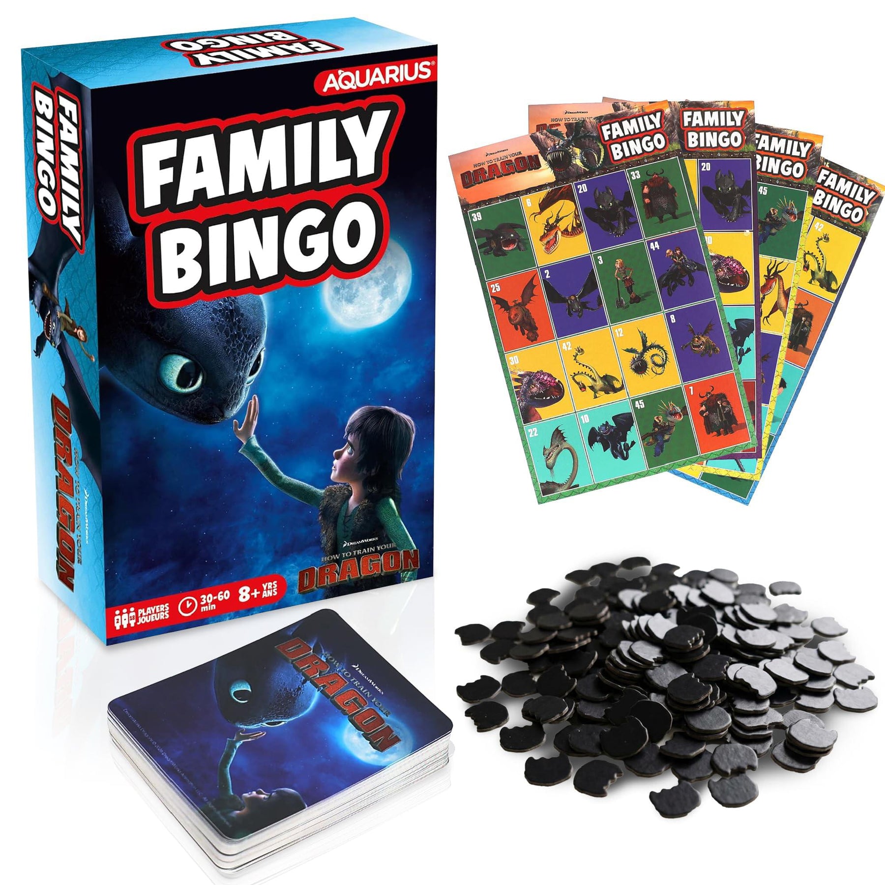 How To Train Your Dragon Family Bingo Game