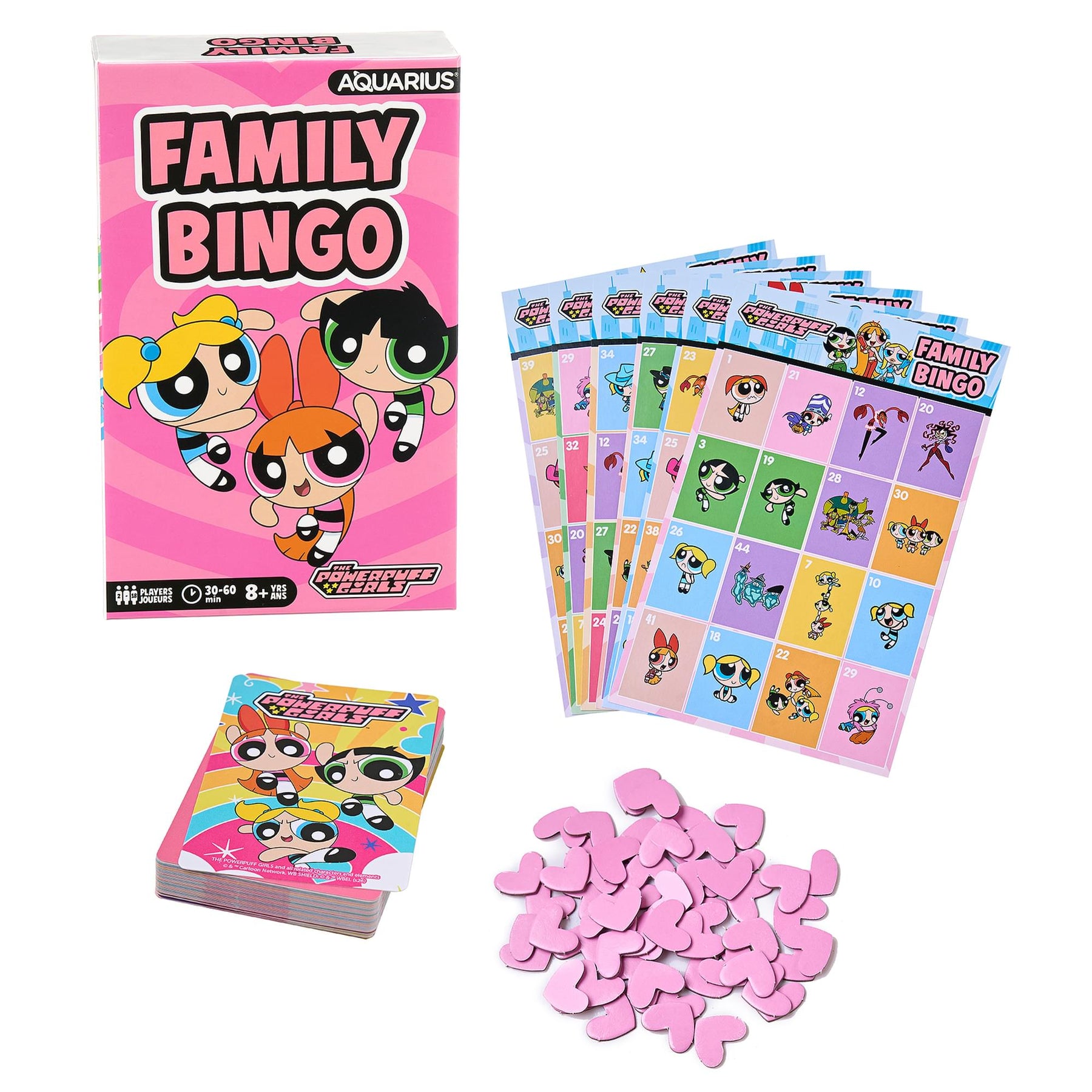 PowerPuff Girls Family Bingo Game | 2-18 Players