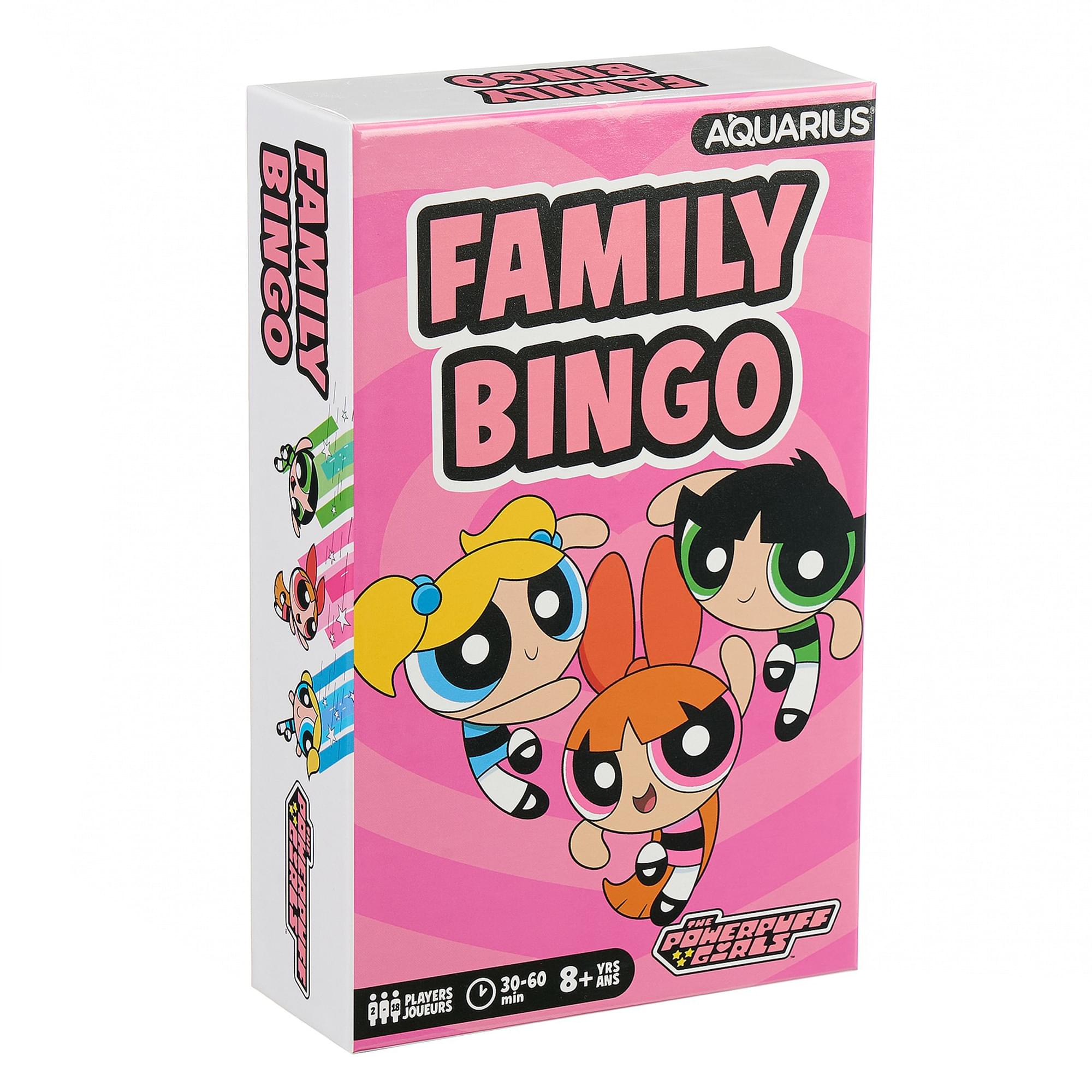 PowerPuff Girls Family Bingo Game | 2-18 Players