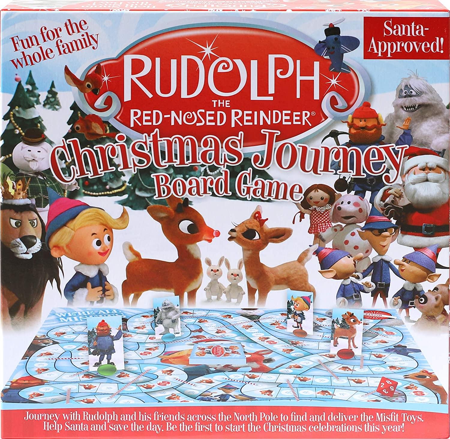Rudolph The Red-nosed Reindeer Family Board Game | Free Shipping