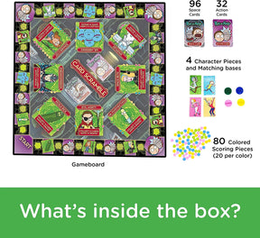 Rick and Morty Card Scramble Board Game