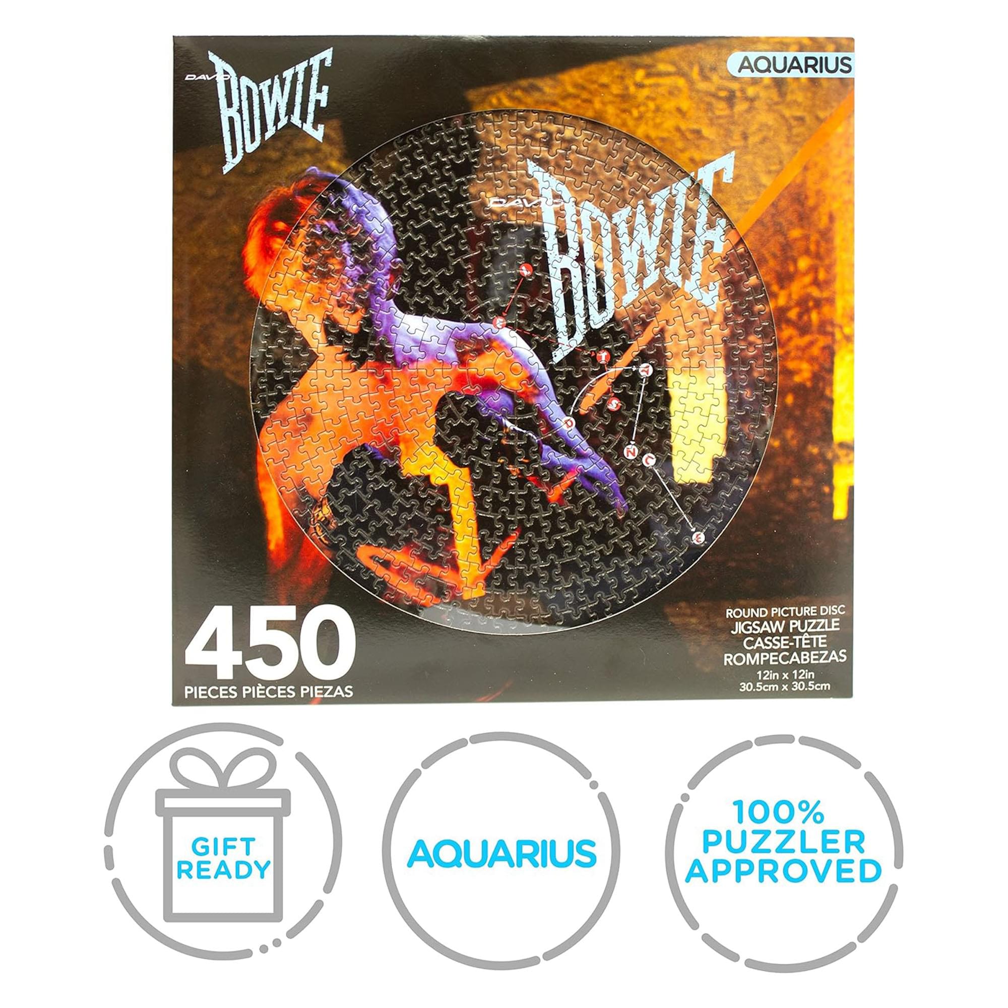 David Bowie Let's Dance 450 Piece Picture Disc Jigsaw Puzzle