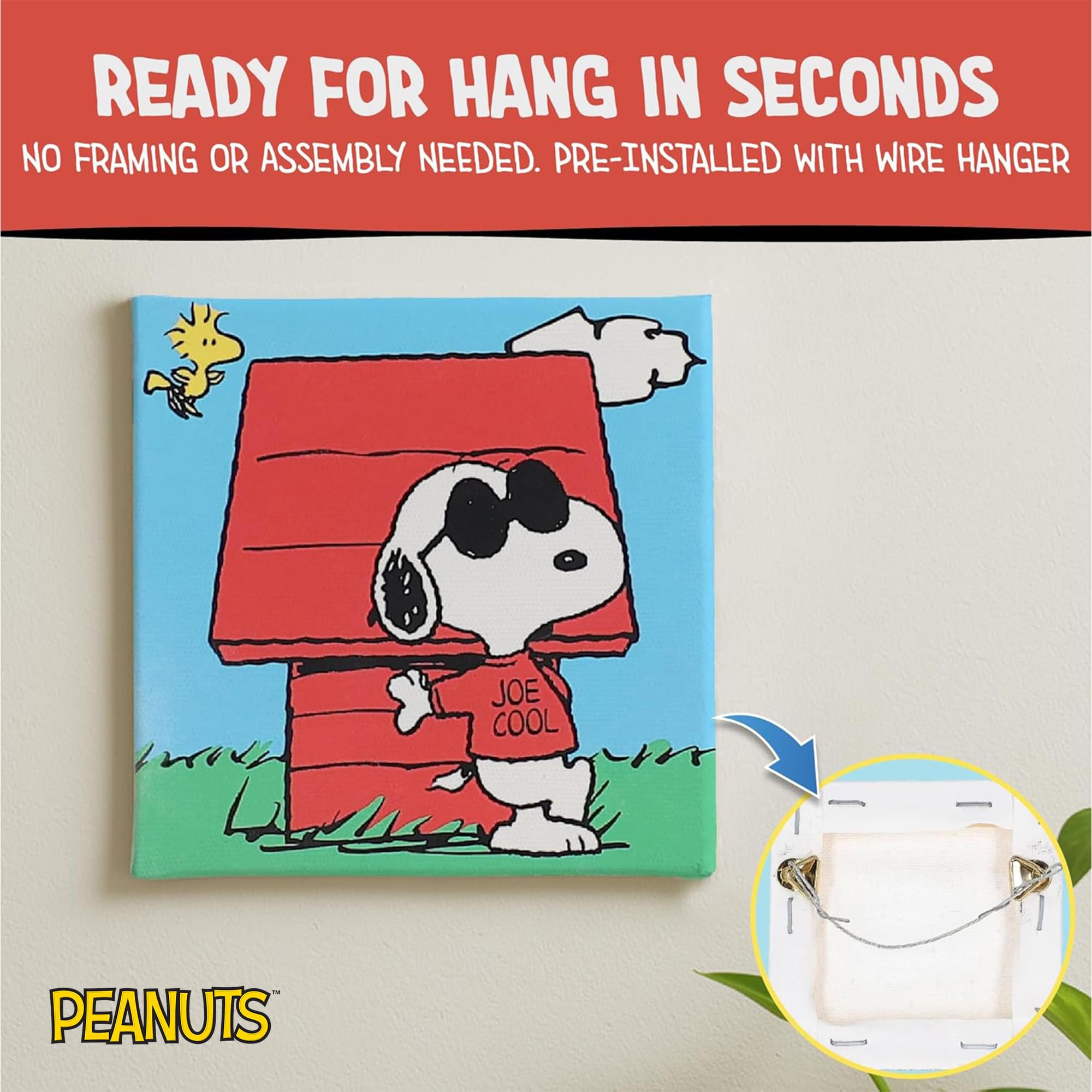 Peanuts Snoopy Micro Art By Numbers Painting Kit | 3.5 Inches