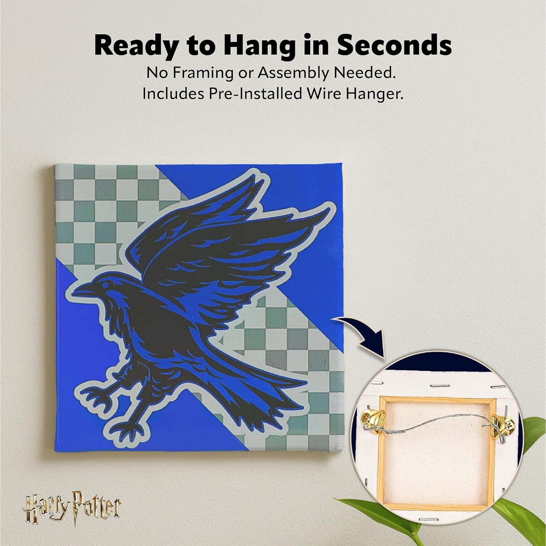 Harry Potter House Ravenclaw Micro Art By Numbers Painting Kit | 3.5 Inches