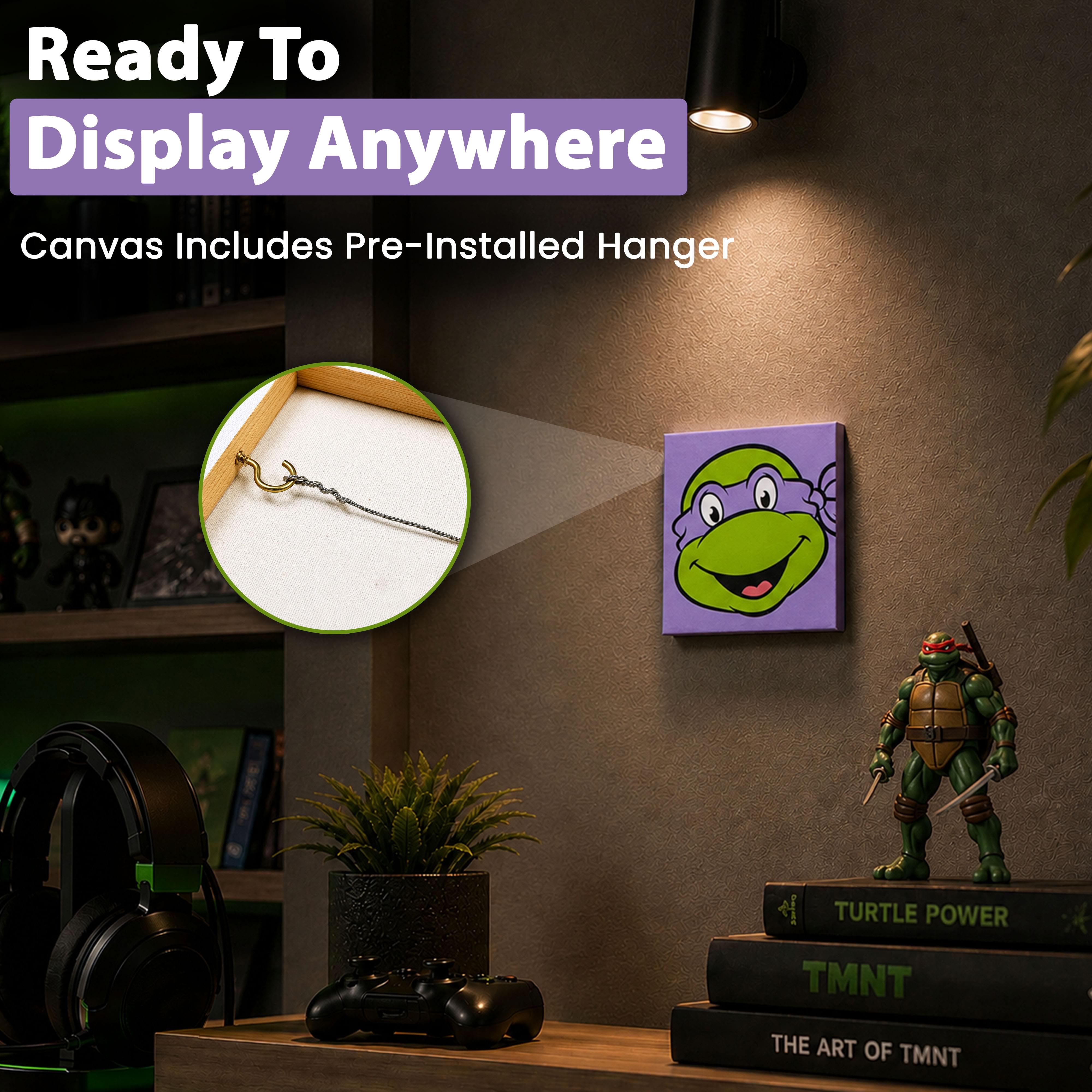 TMNT Donatello Micro Art-By-Numbers Painting Kit | 3.5 x 3.5 Inches