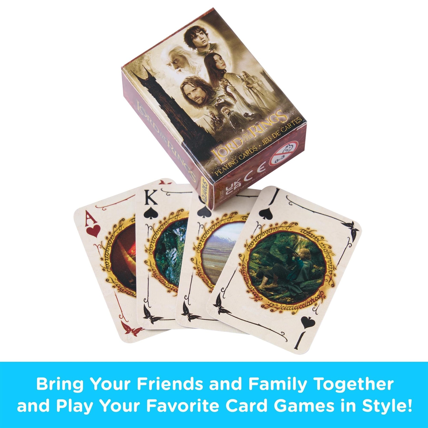 The Lord Of The Rings Blind Box Playing Cards | One Random Deck Design