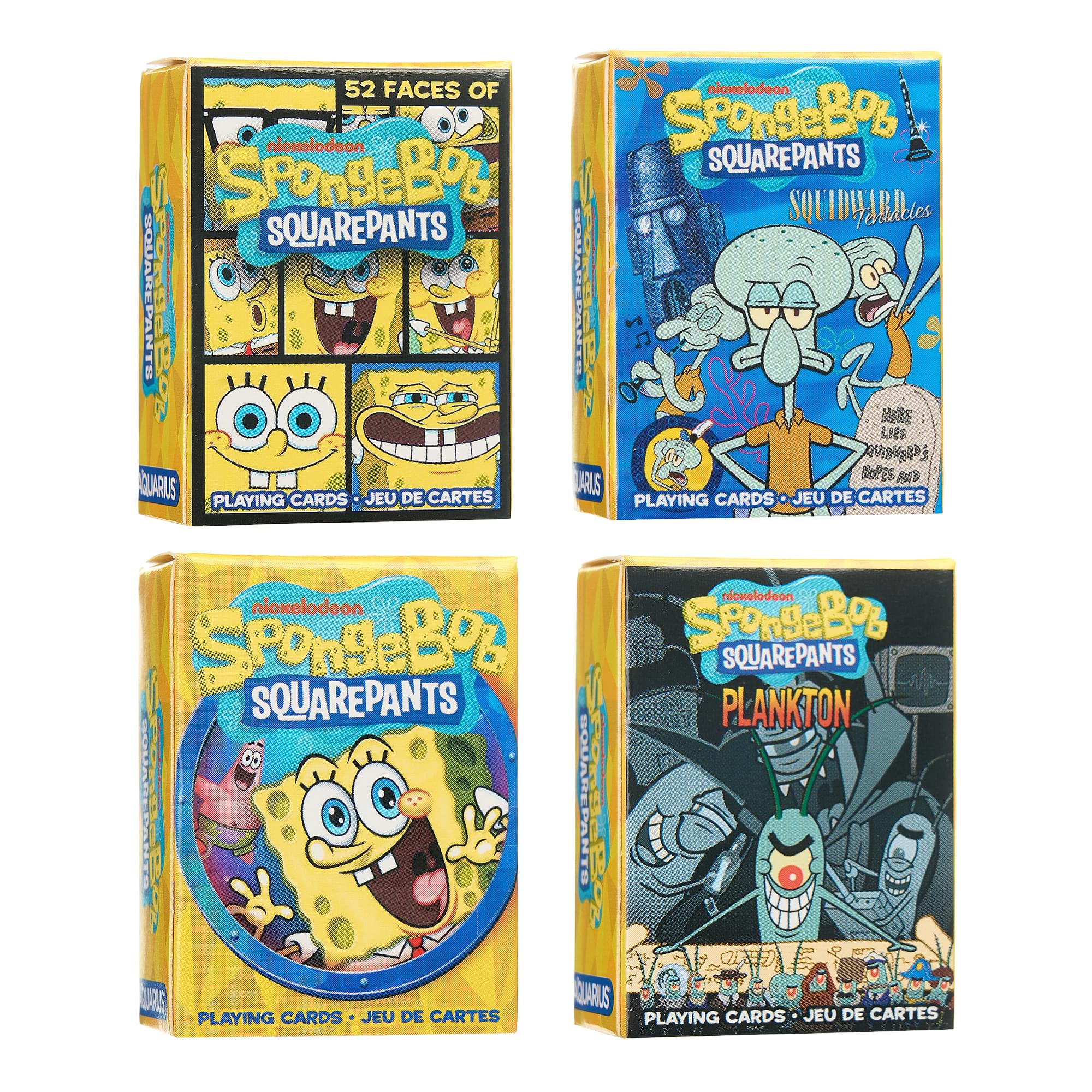 SpongeBob SquarePants Blind Box Playing Cards | One Random Deck Design