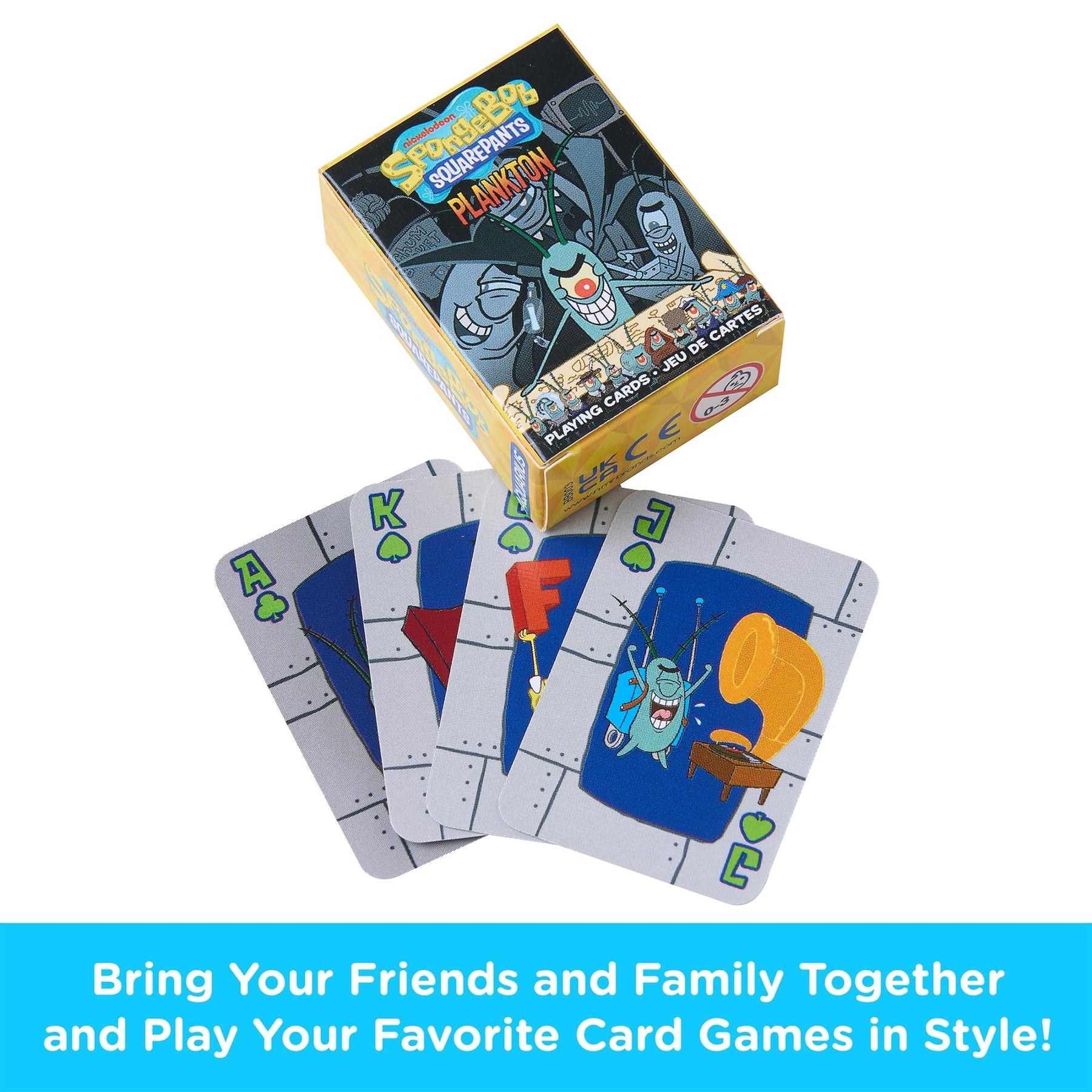 SpongeBob SquarePants Blind Box Playing Cards | One Random Deck Design