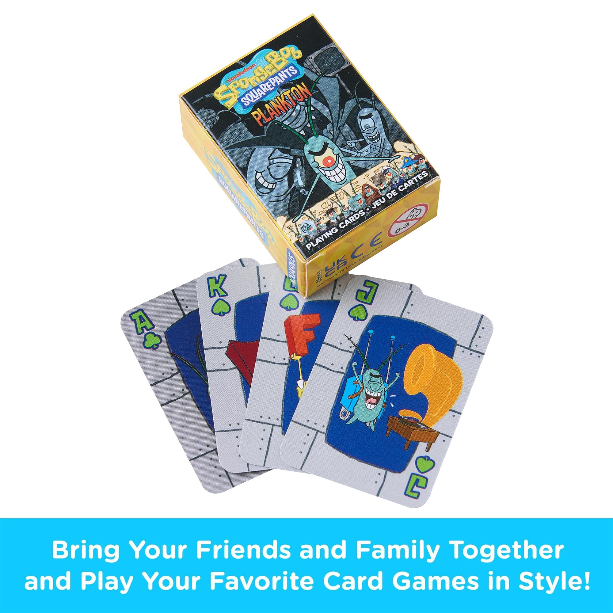SpongeBob SquarePants Blind Box Playing Cards | One Random Deck Design