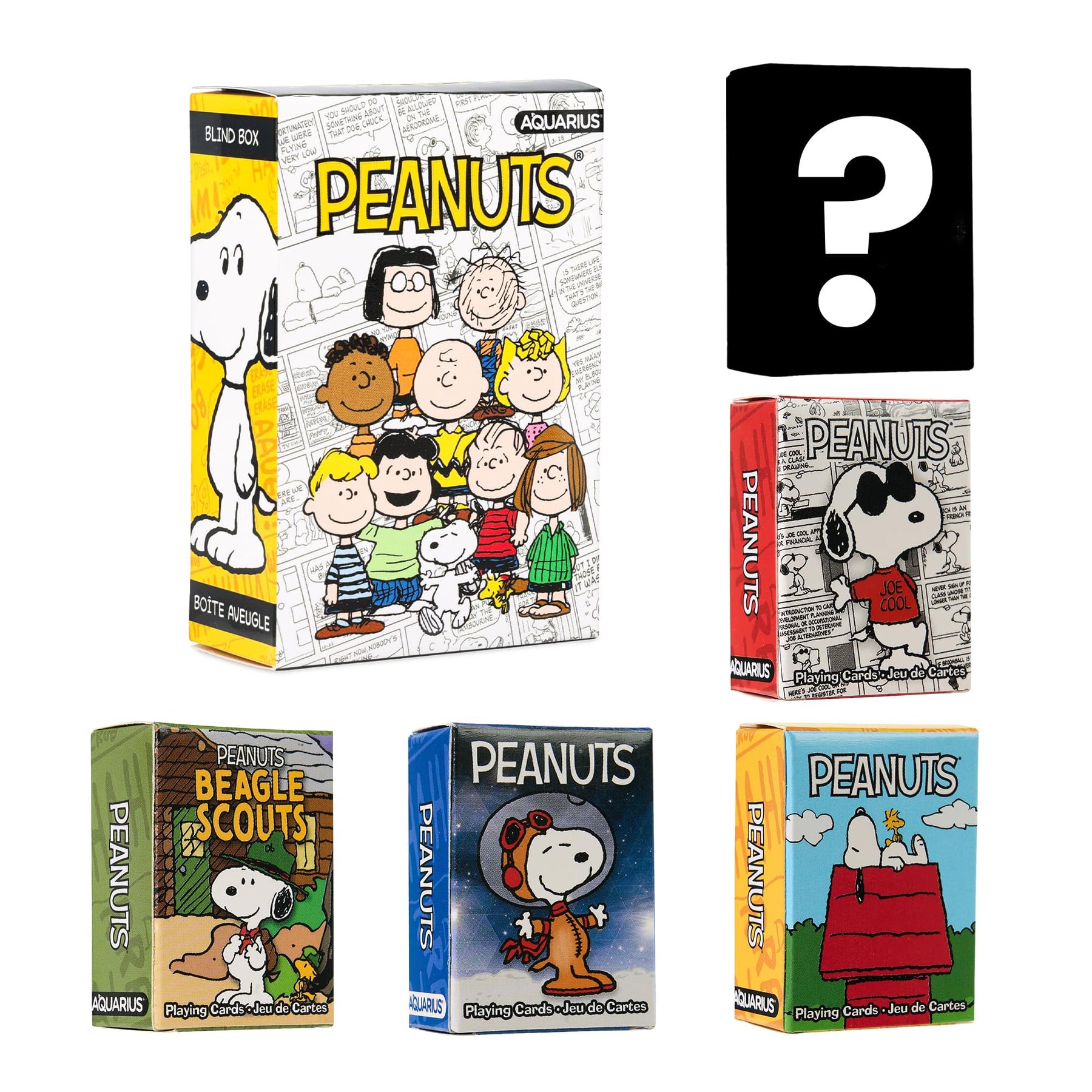 Peanuts Blind Box Playing Cards | 52 Card Deck