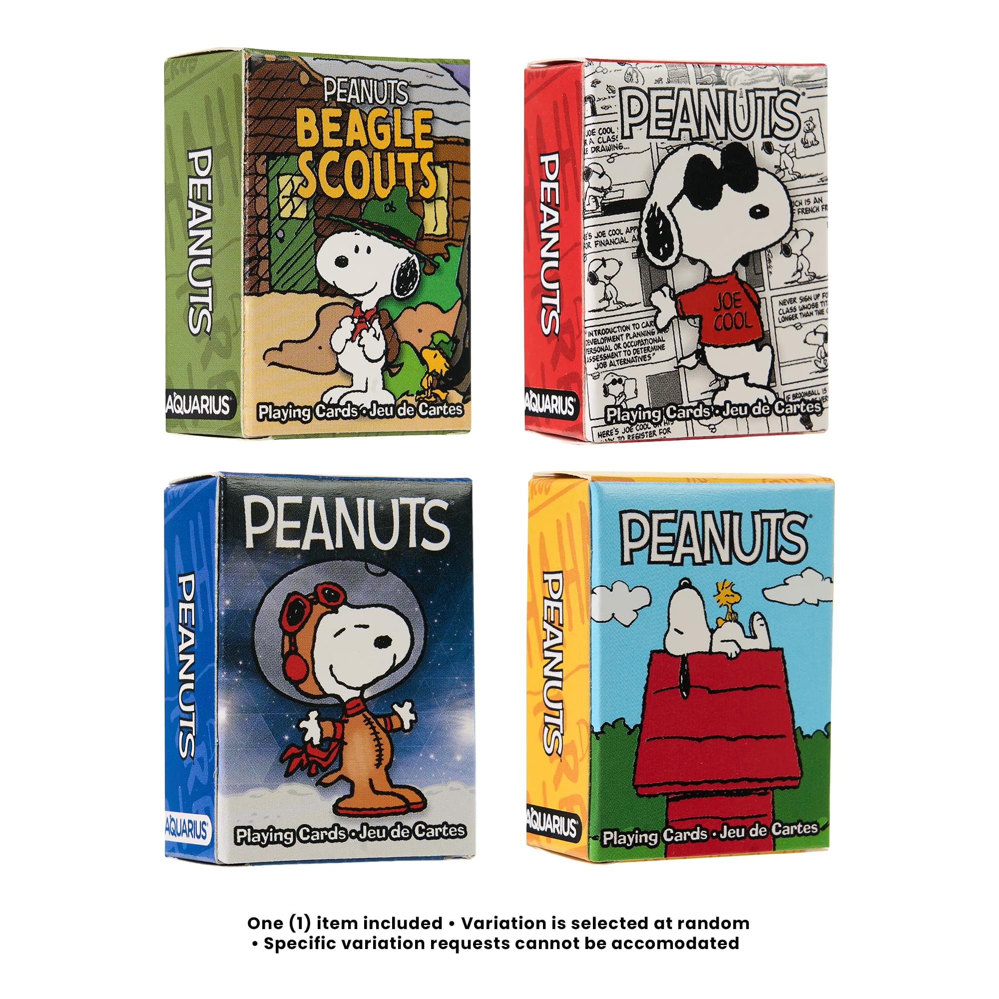 Peanuts Blind Box Playing Cards | 52 Card Deck
