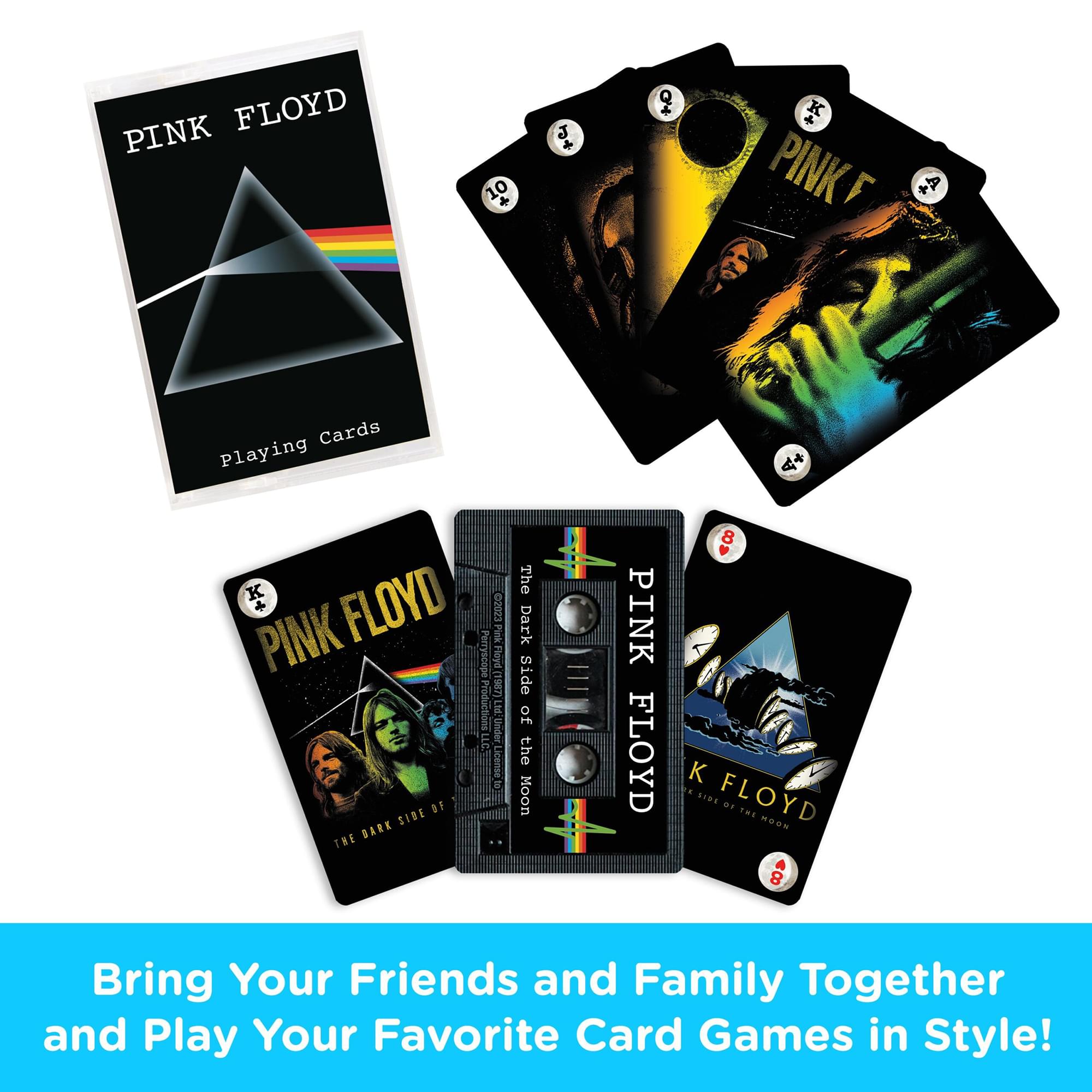 Pink Floyd Cassette Playing Cards