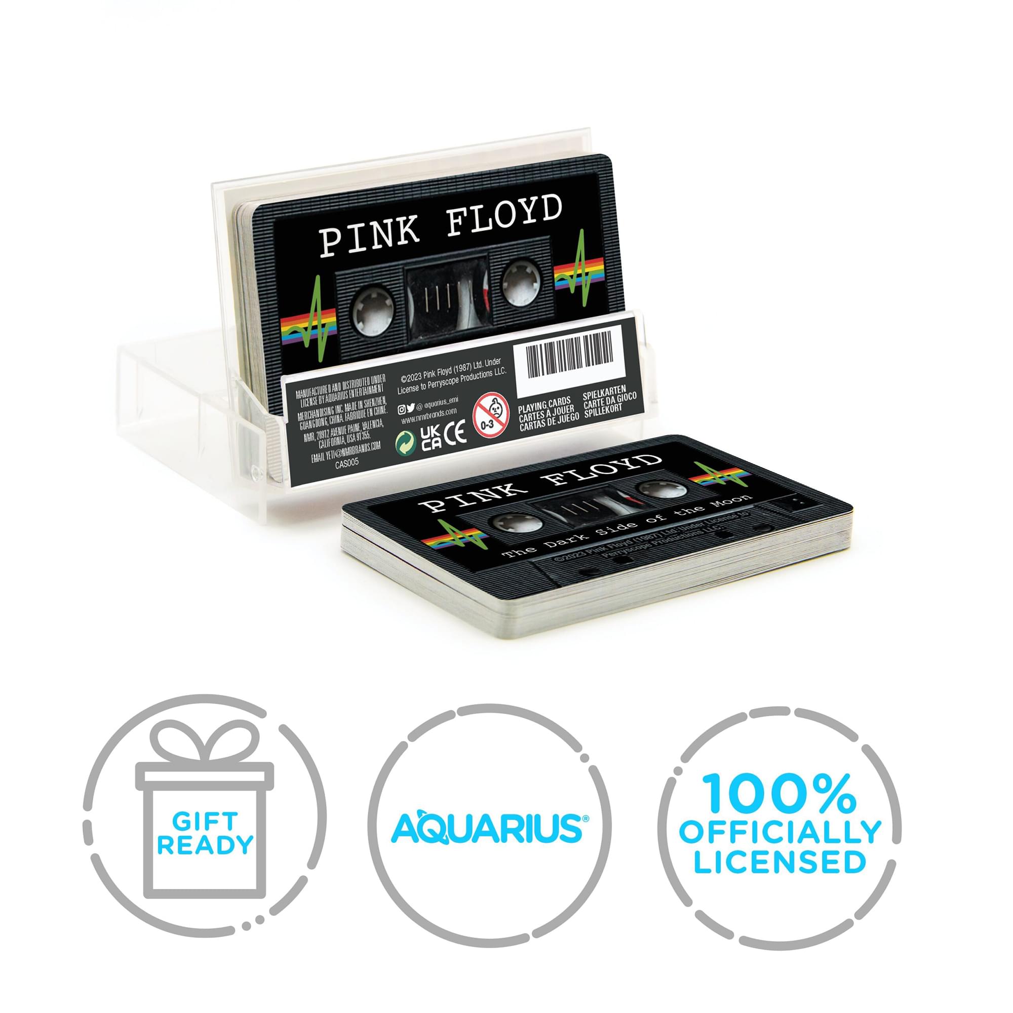 Pink Floyd Cassette Playing Cards