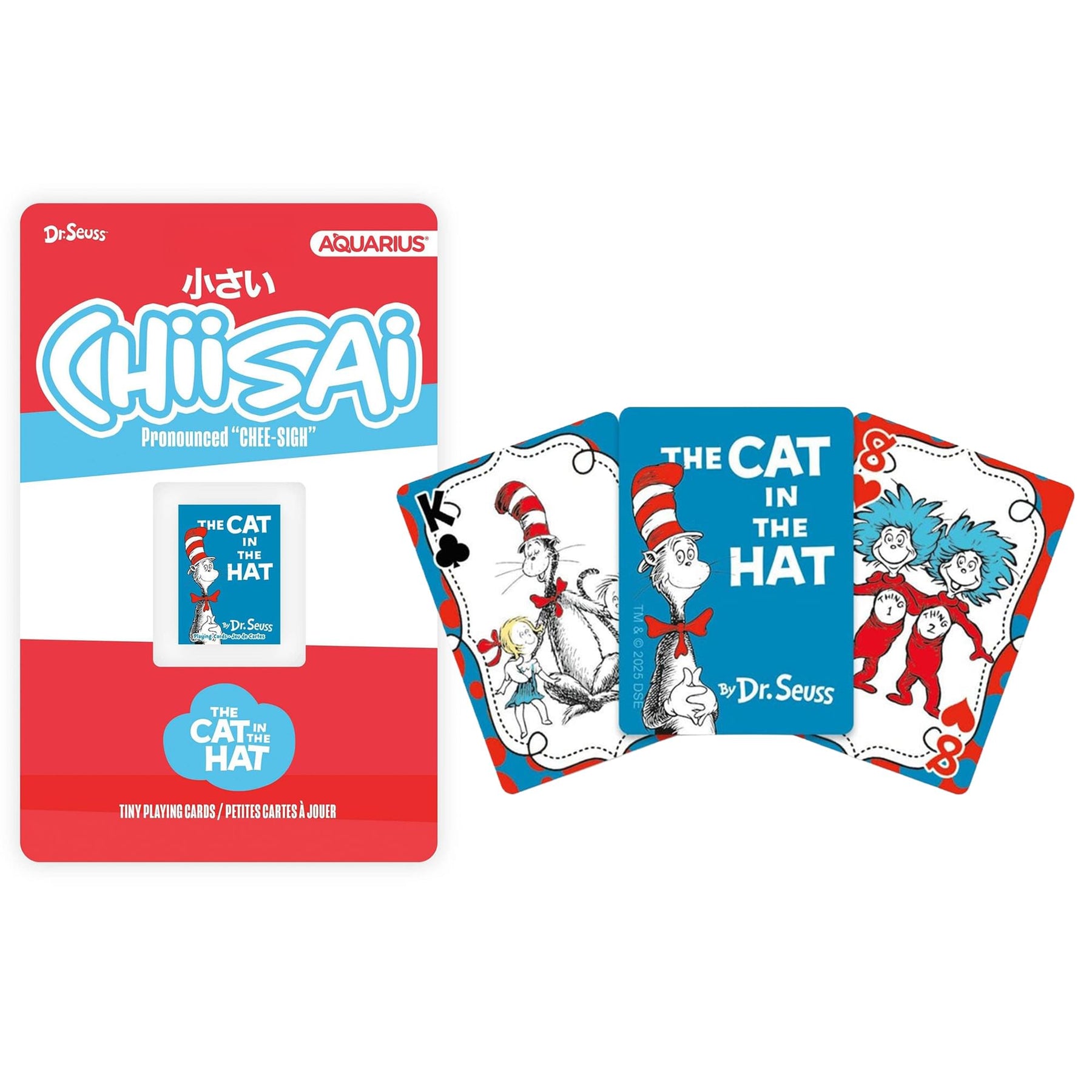 Dr. Seuss The Cat In The Hat Chiisai Mini Playing Cards
