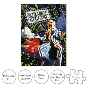 Beetlejuice Coffin Box 500 Piece Jigsaw Puzzle