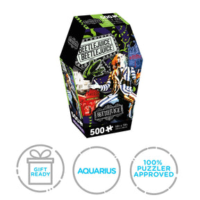 Beetlejuice Coffin Box 500 Piece Jigsaw Puzzle