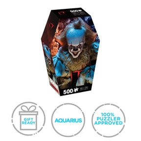 IT Pennywise Coffin Box 500 Piece Jigsaw Puzzle