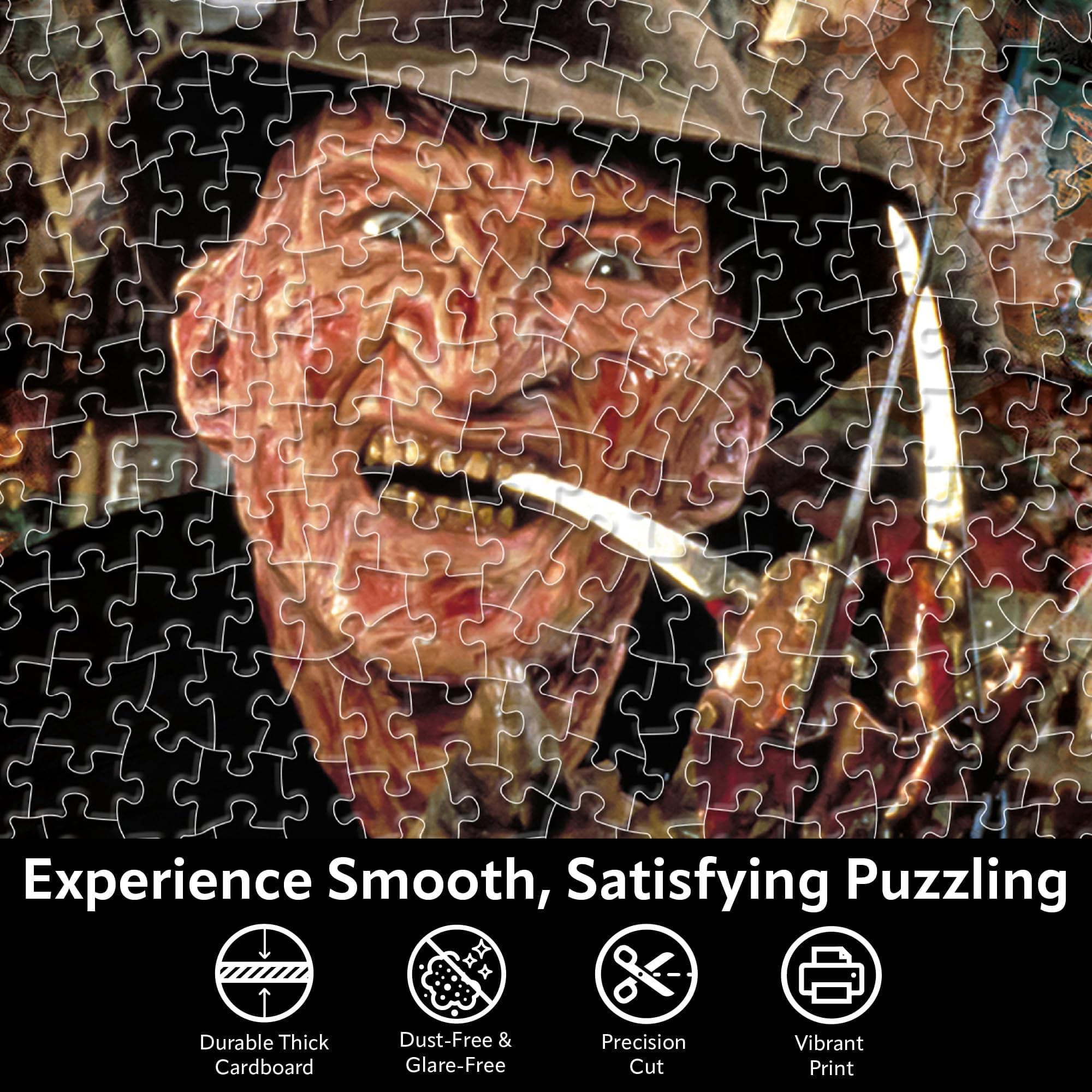 A Nightmare On Elm Street 500-Piece Jigsaw Puzzle | Coffin Box