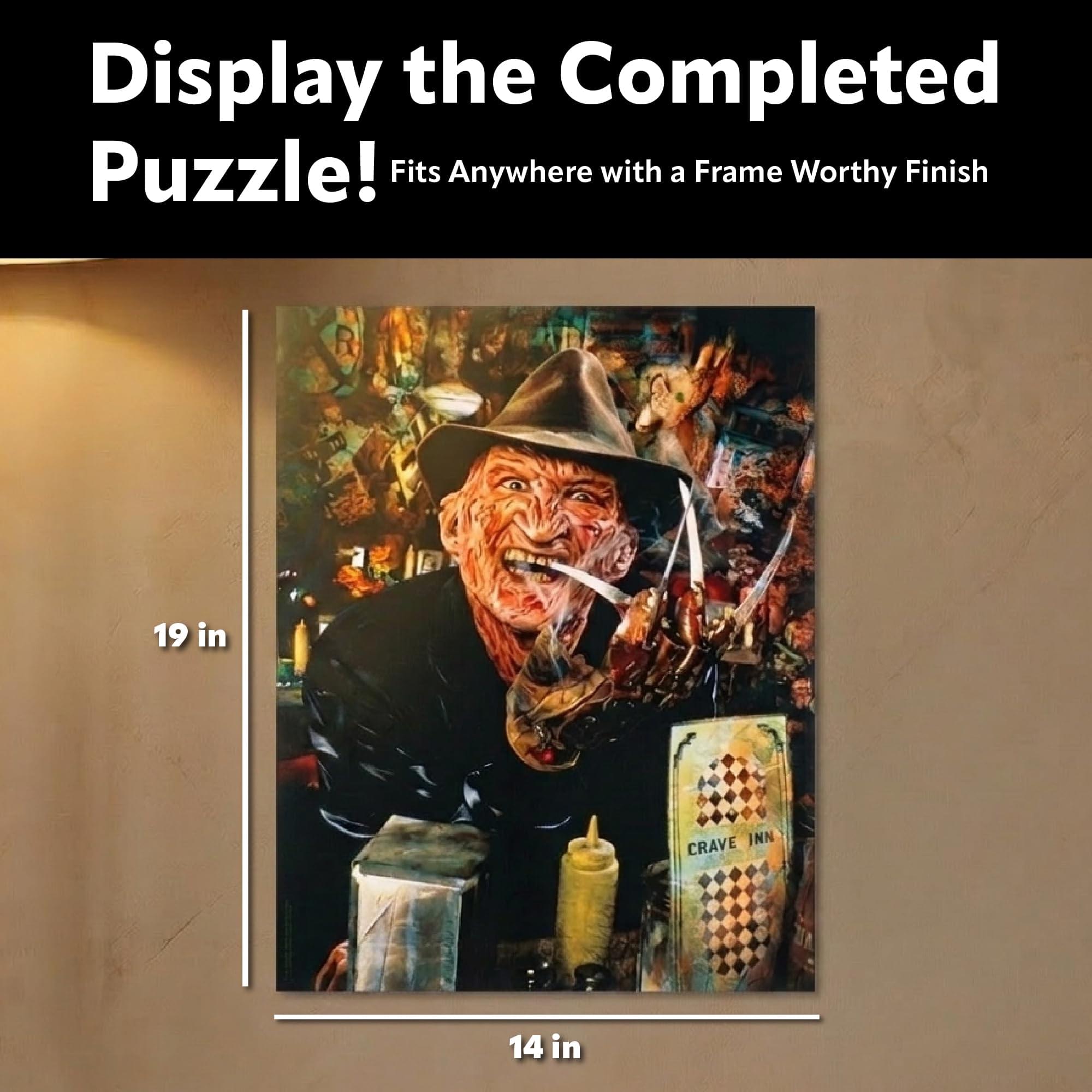 A Nightmare On Elm Street 500-Piece Jigsaw Puzzle | Coffin Box