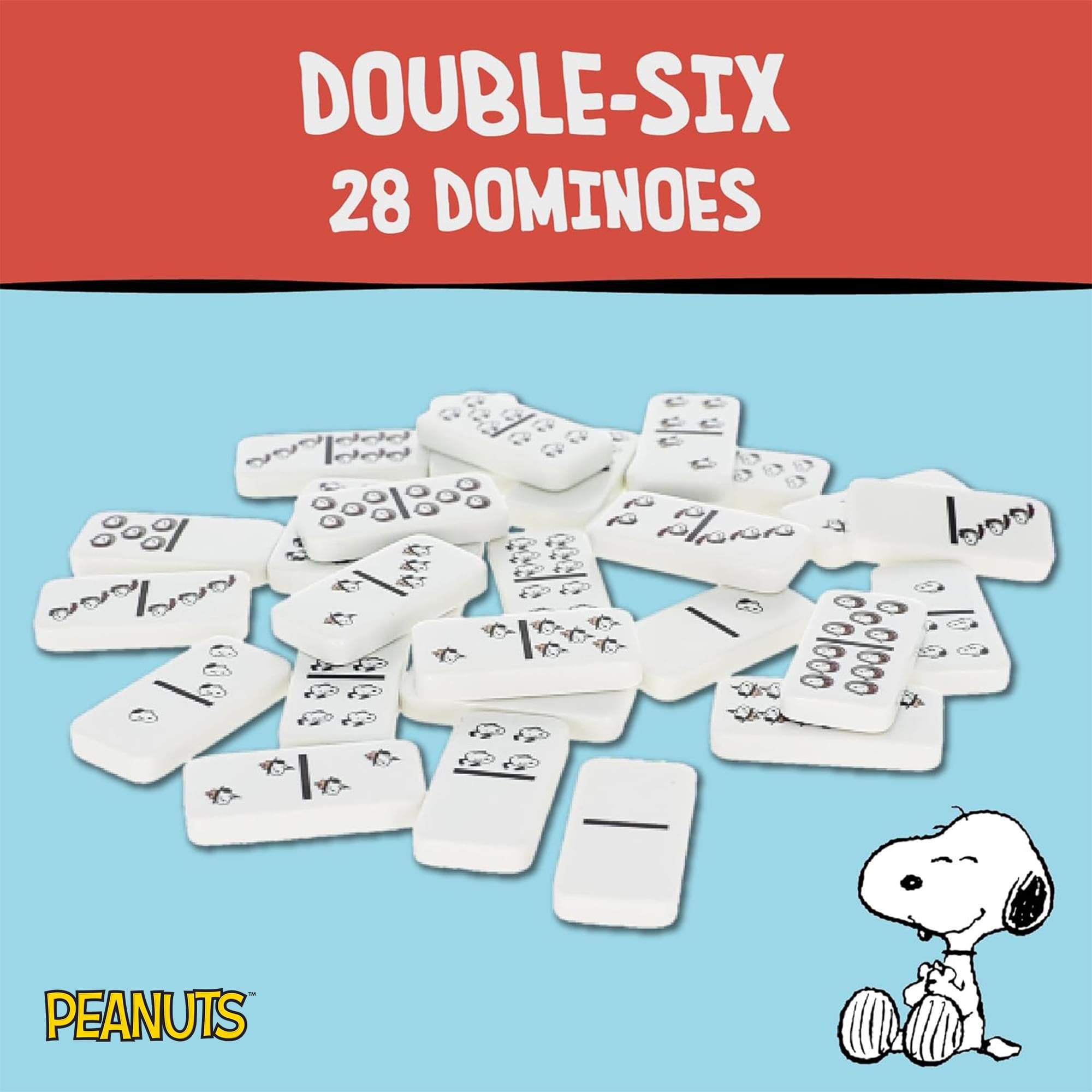 Peanuts Family Dominoes Game